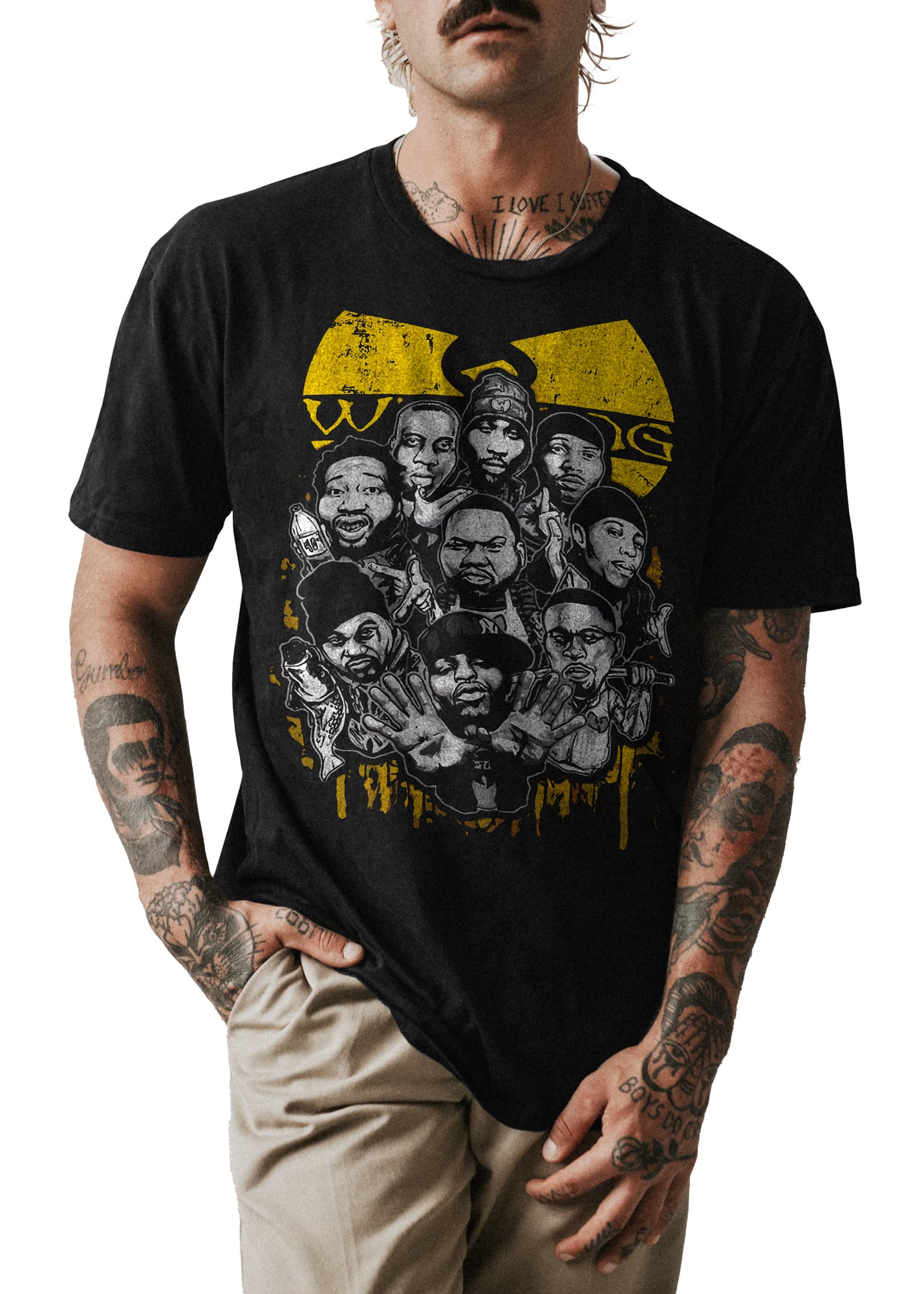 POLO UNISEX ODIN2013 PERSONALIZADO MOTIVO BANDA DE RAP WU TANG CLAN 03 - 1