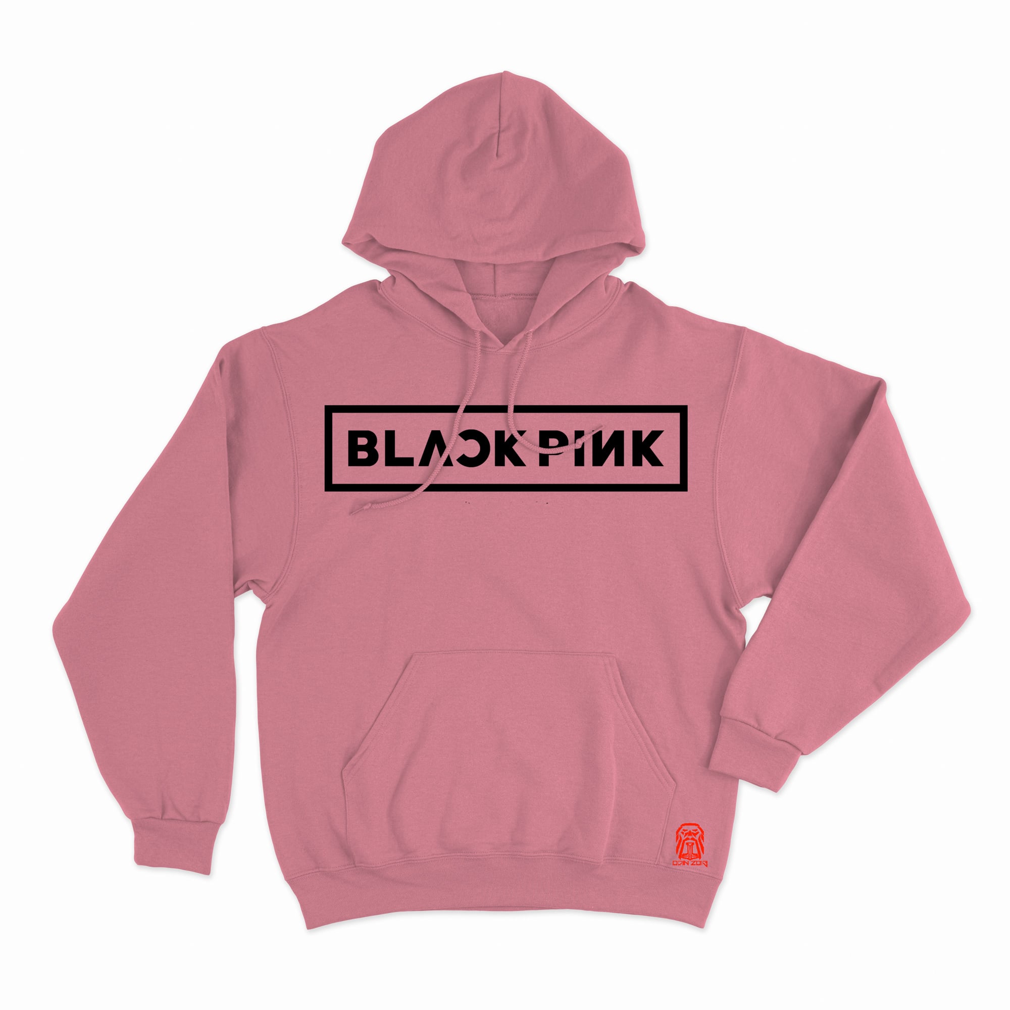 POLERA UNISEX ODIN2013 PERSONALIZADA CON CAPUCHA MOTIVO BLACKPINK 03 - 1