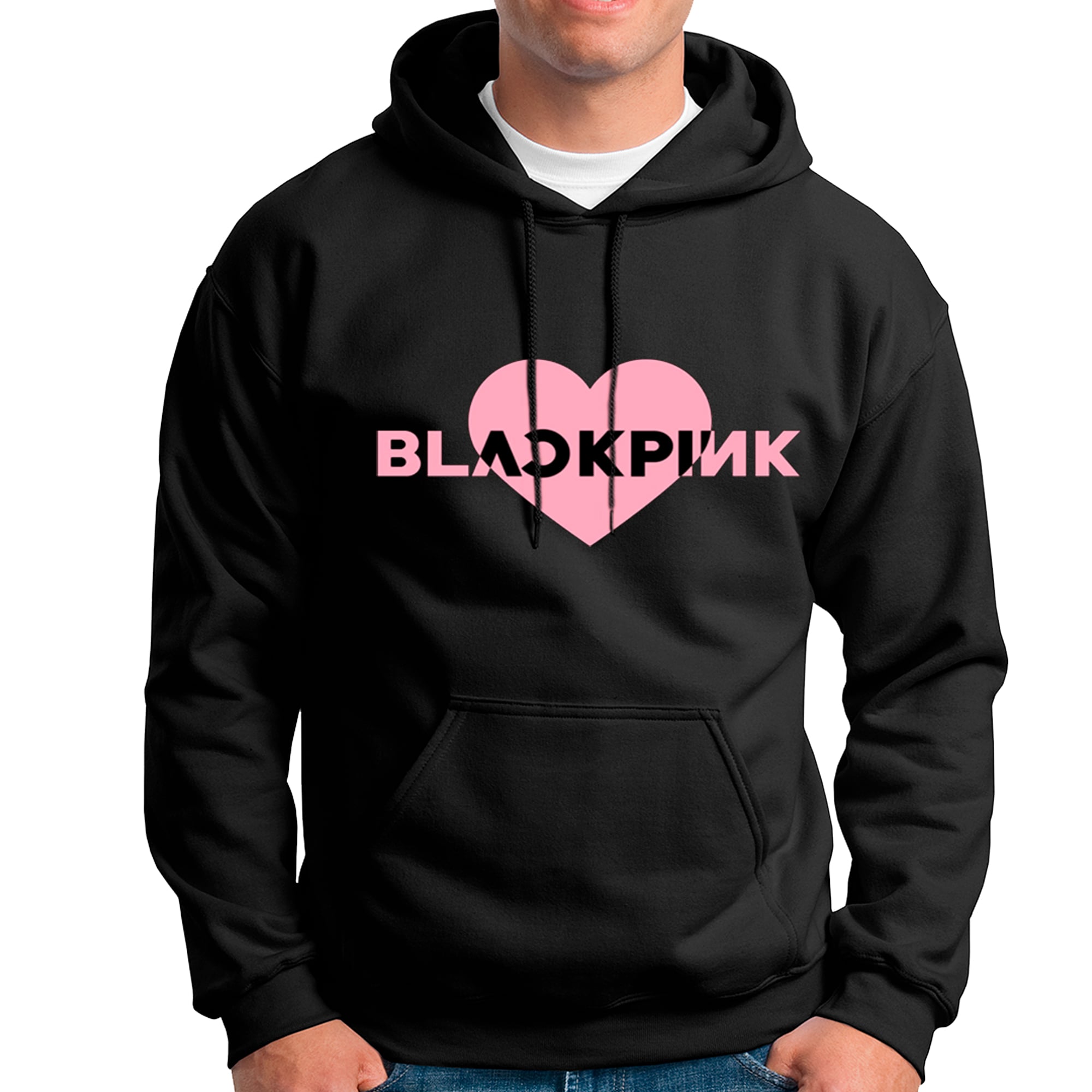 POLERA UNISEX ODIN2013 PERSONALIZADA CON CAPUCHA MOTIVO BLACKPINK 01 - 1