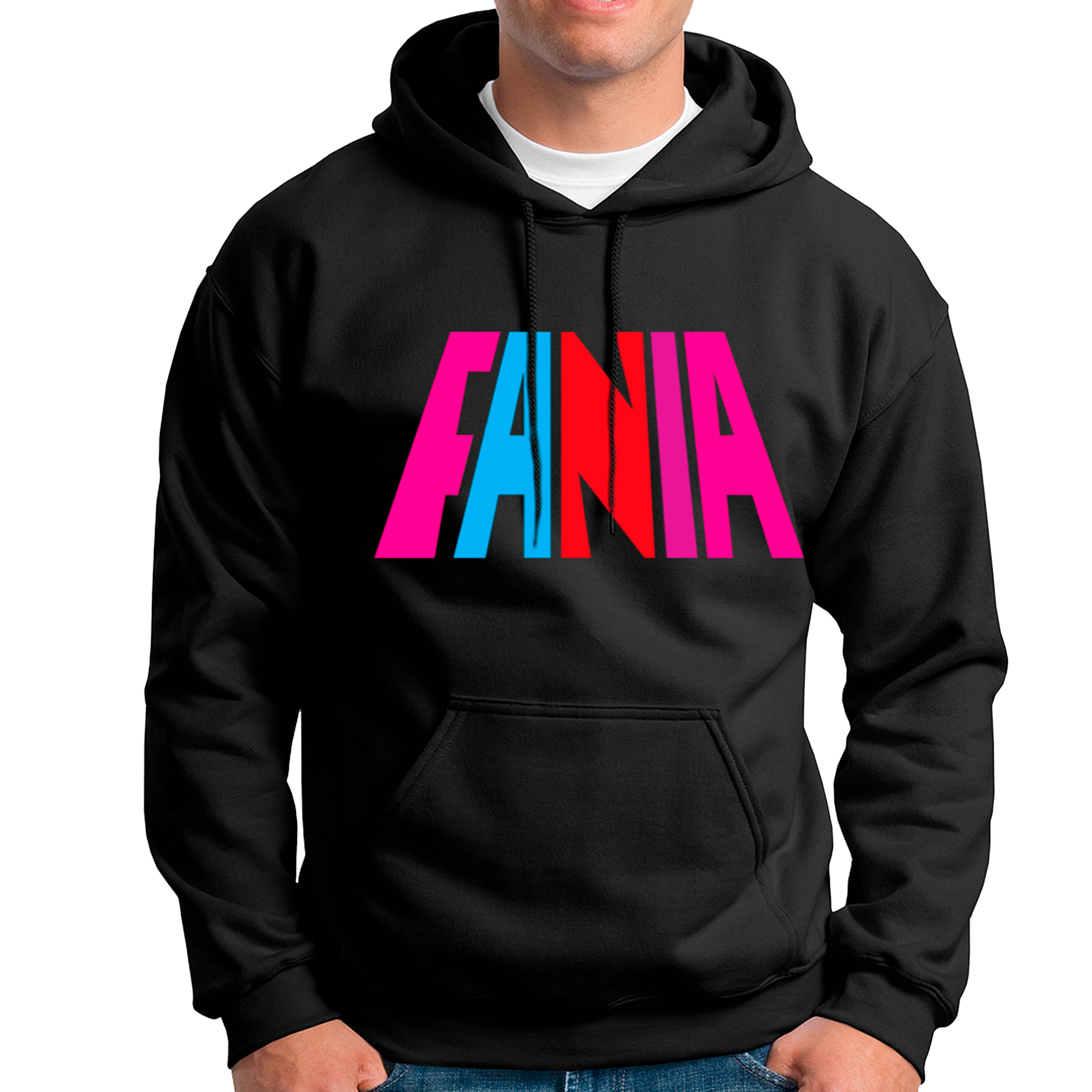 POLERA UNISEX ODIN2013 CON CAPUCHA PERSONALIZADA MOTIVO FANIA 01 - 1