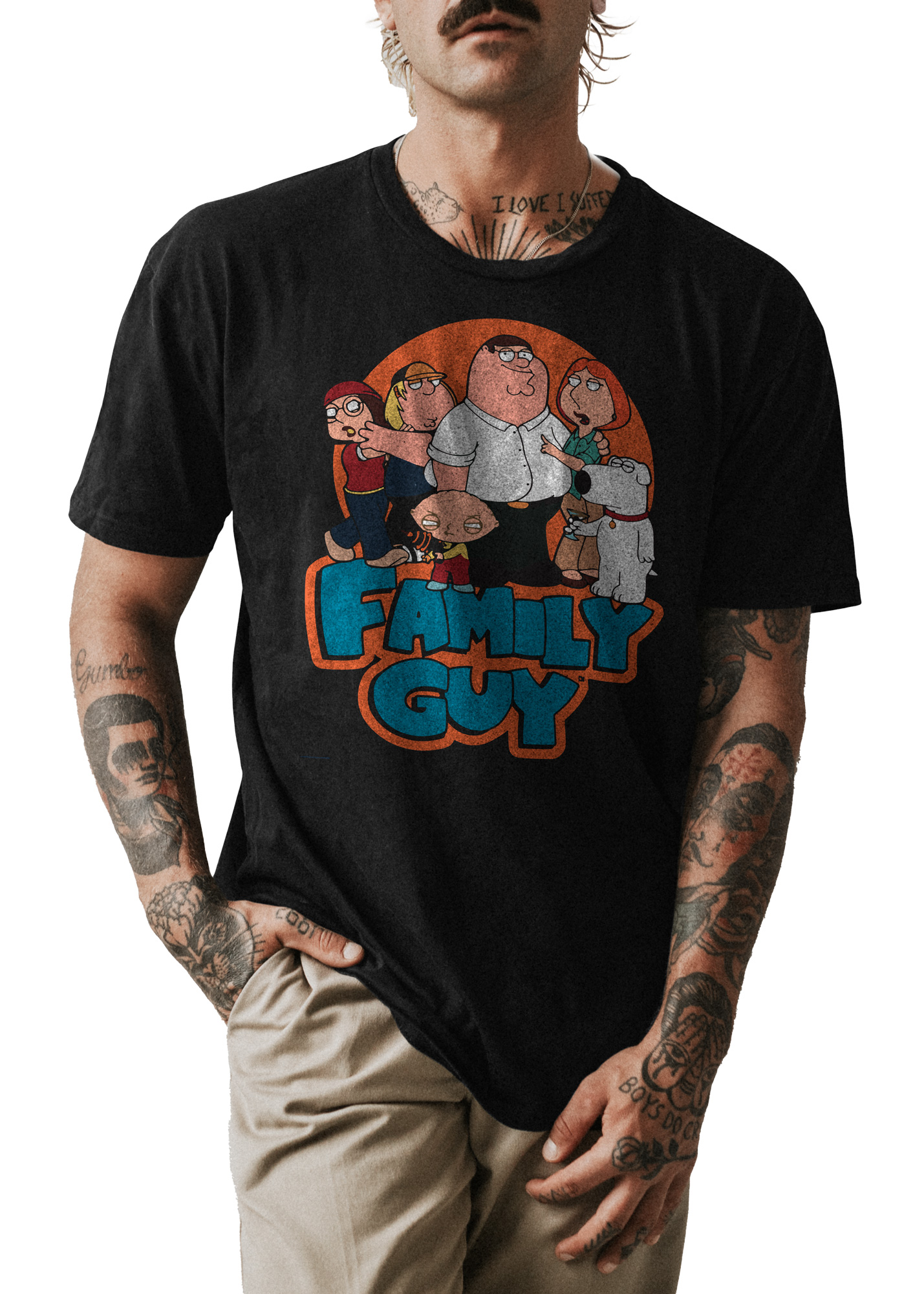 POLO UNISEX ODIN2013 PERSONALZIADO MOTIVO SERIE ANIMADA FAMILY GUY 02 - 1