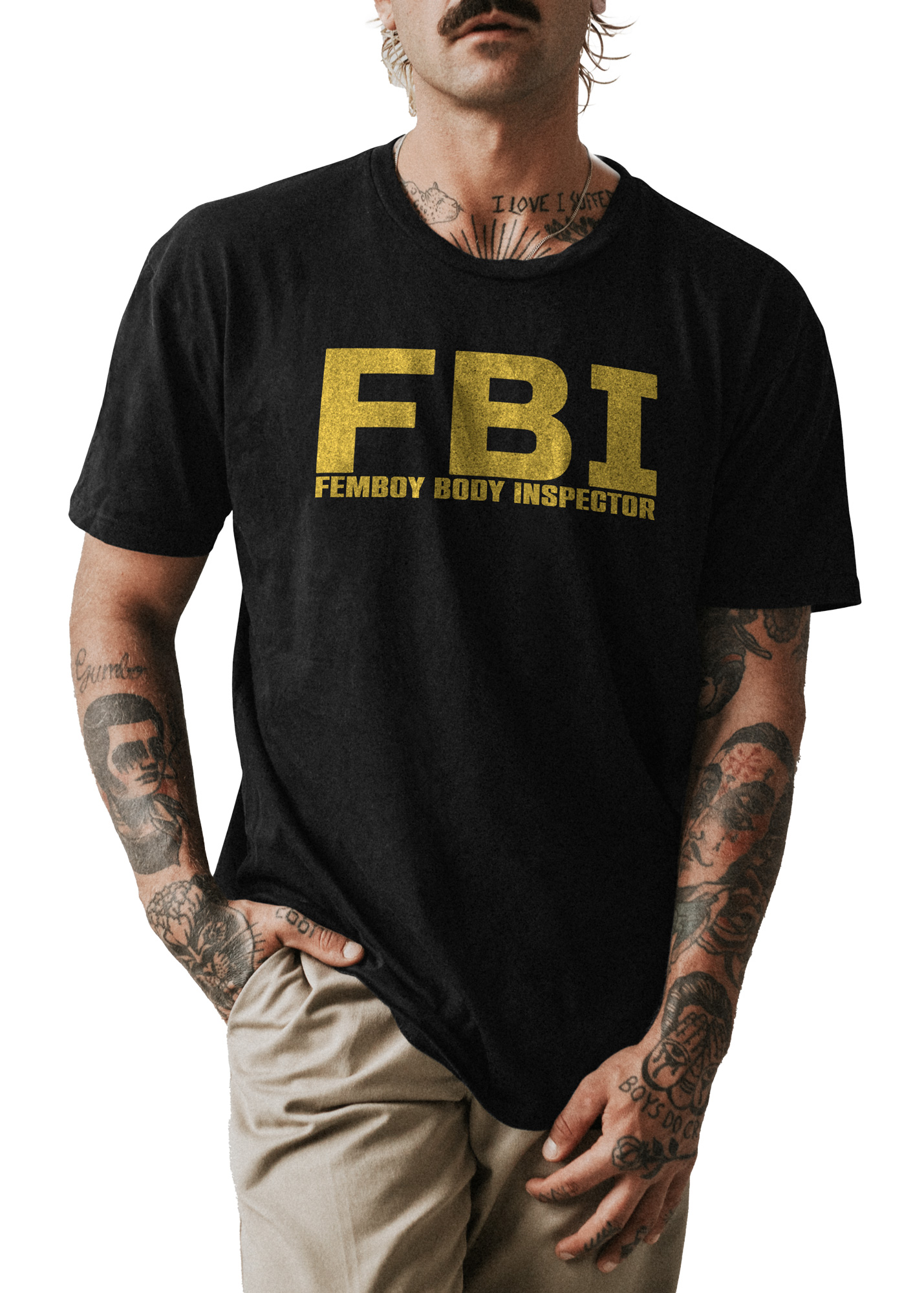 POLO UNISEX ODIN2013 PERSONALIZADO MOTIVO FBI 01 - 1