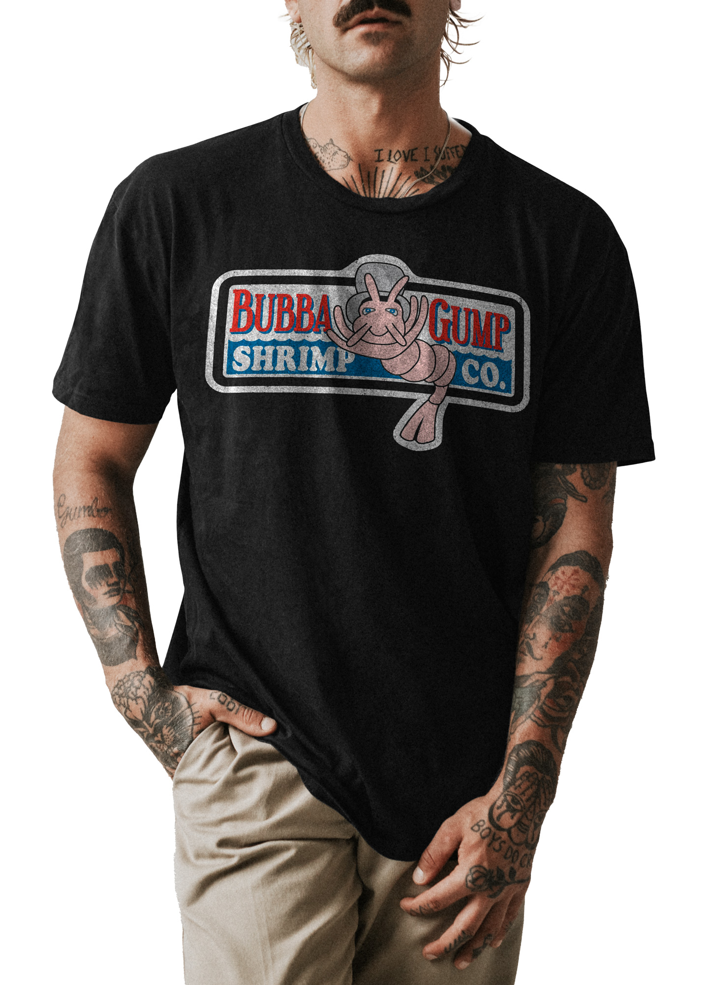 POLO UNISEX ODIN2013 PERSONALIZADO MOTIVO BUBBA GUMP FORREST GUMP PELICULA 01 - 1