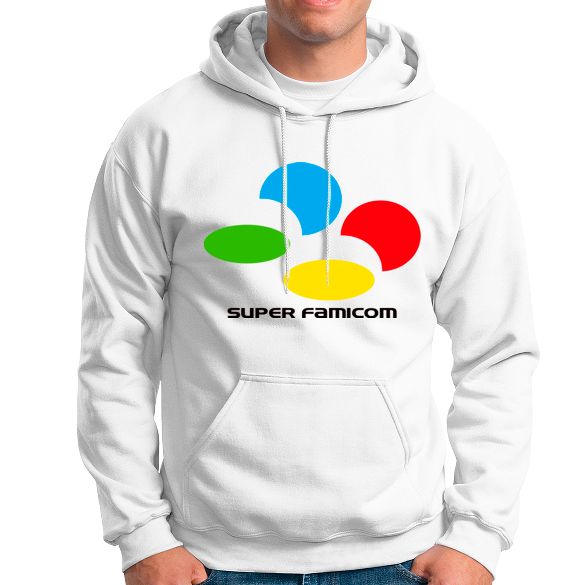 POLERA UNISEX ODIN2013 CON CAPUCHA MOTIVO VIDEOJUEGO FAMICOM 02 - 1