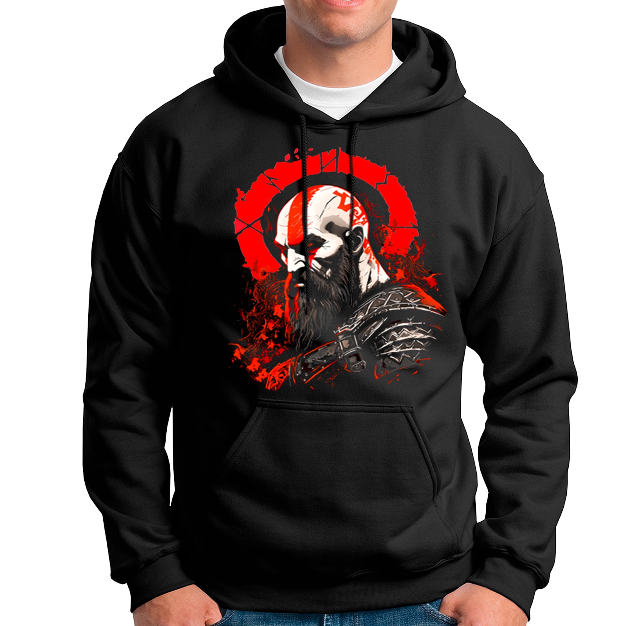 POLERA UNISEX ODIN2013 PERSONALIZDA MOTIVO GOD IS WAR VIDEOJUEGO 01 - 1