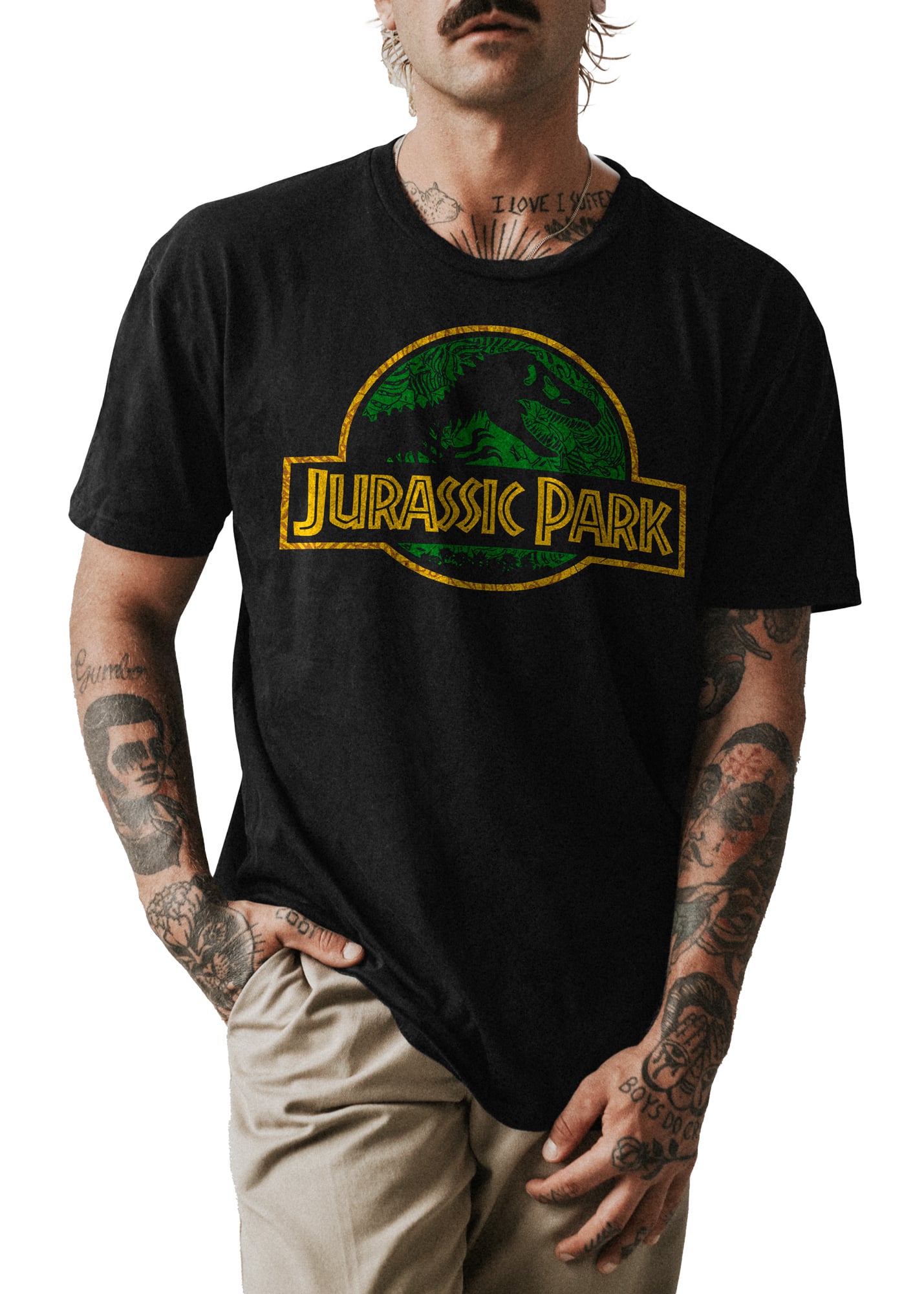 POLO UNISEX ODIN2013 PERSONALIZADO MOTIVO JURASSIC PARK 01 - 1