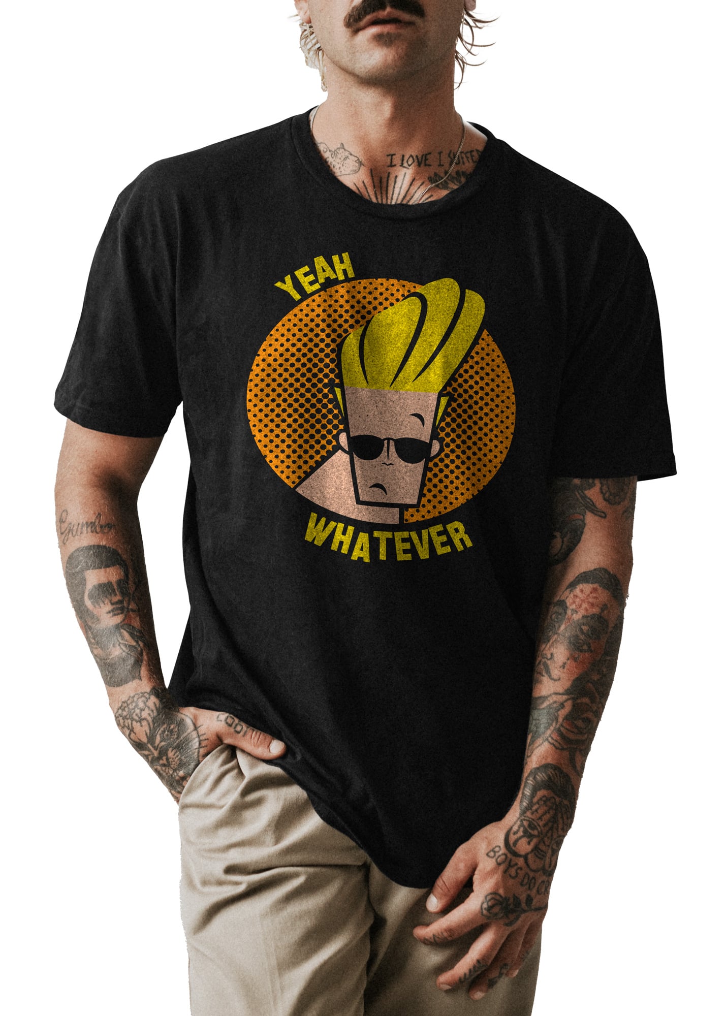 POLO UNISEX ODIN2013 PERSONALIZADO MOTIVO JOHNNY BRAVO 01 - 1
