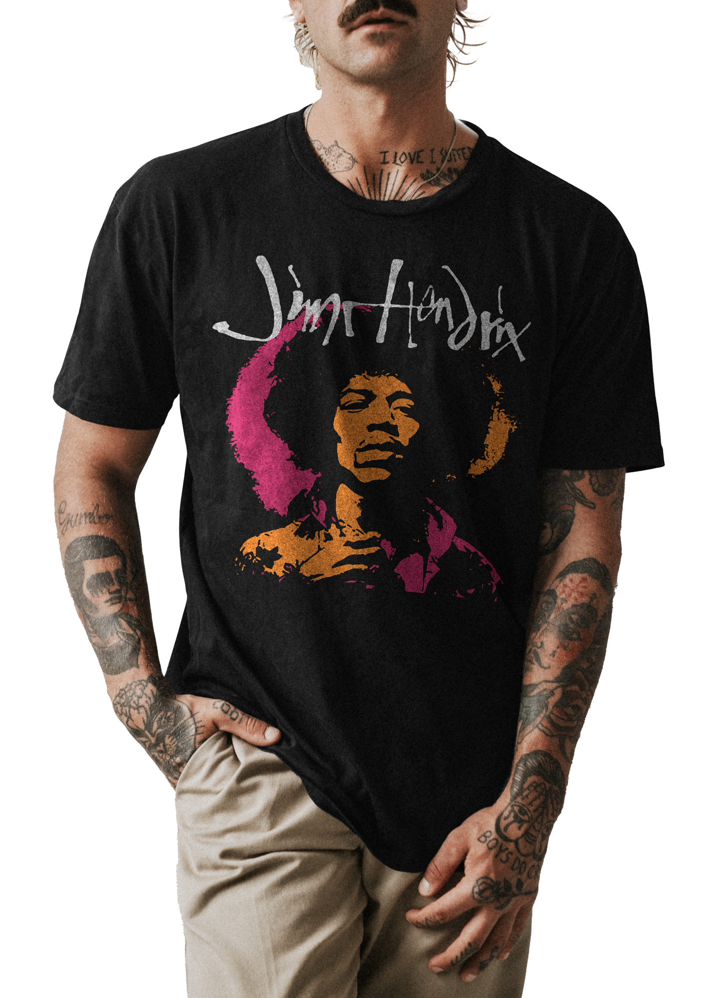 POLO UNISEX ODIN2013 PERSONALIZADO MOTIVO JIMI HENDRIX 01 - 1