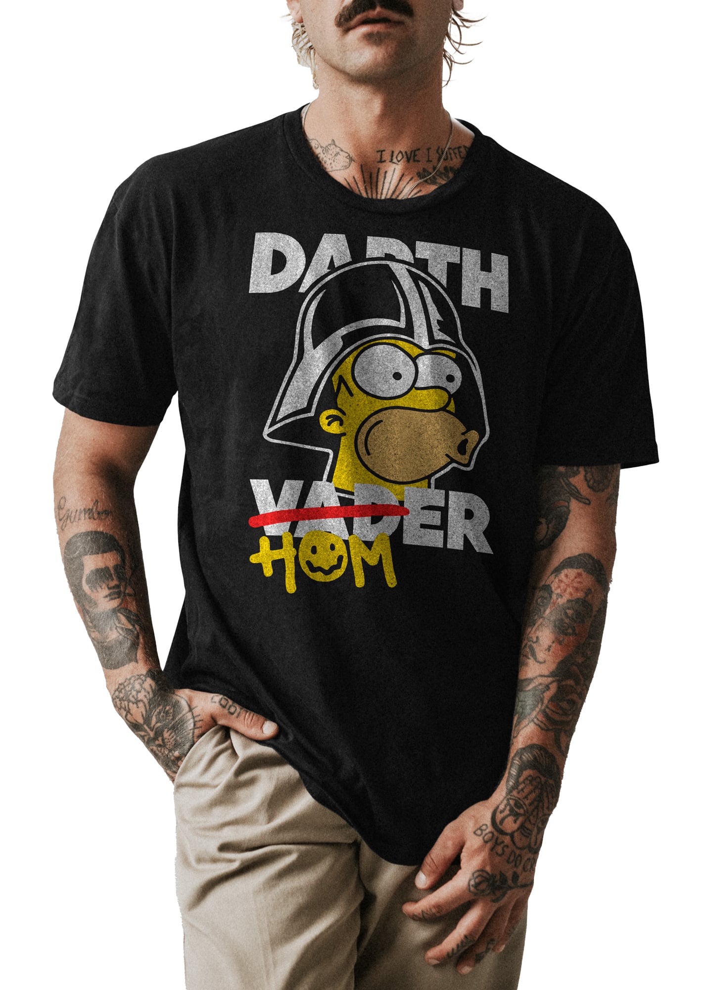 POLO UNISEX ODIN2013 PERSONALIZADO MOTIVO HOMERO SIMPSON DARTH VADER PARODIA 01 - 1