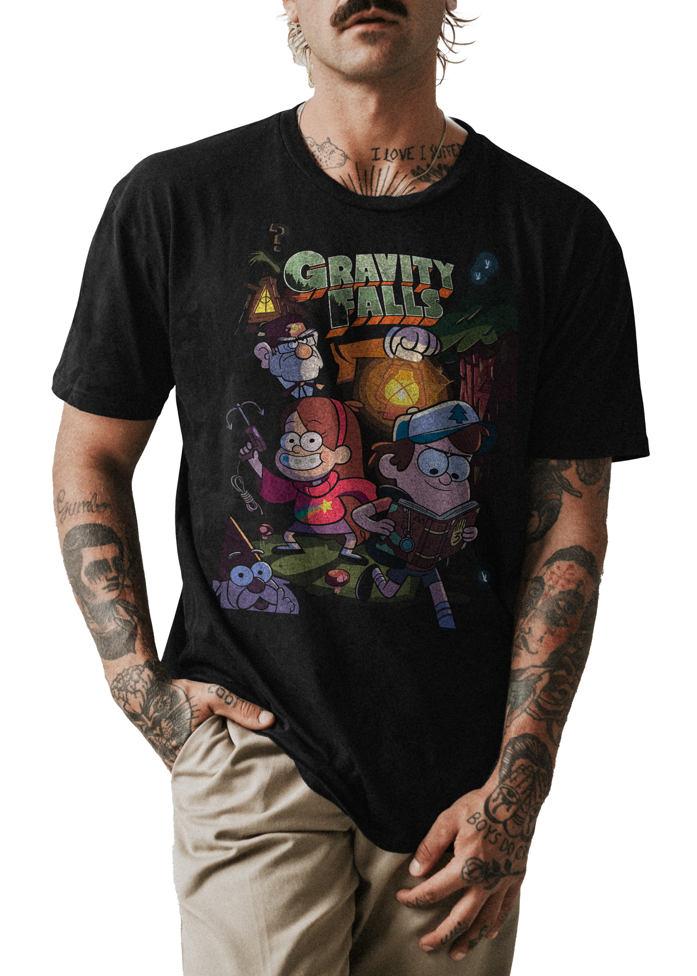 POLO UNISEX ODIN2013 PERSONALIZADO MOTIVO GRAVITY FALLS 02 - 1