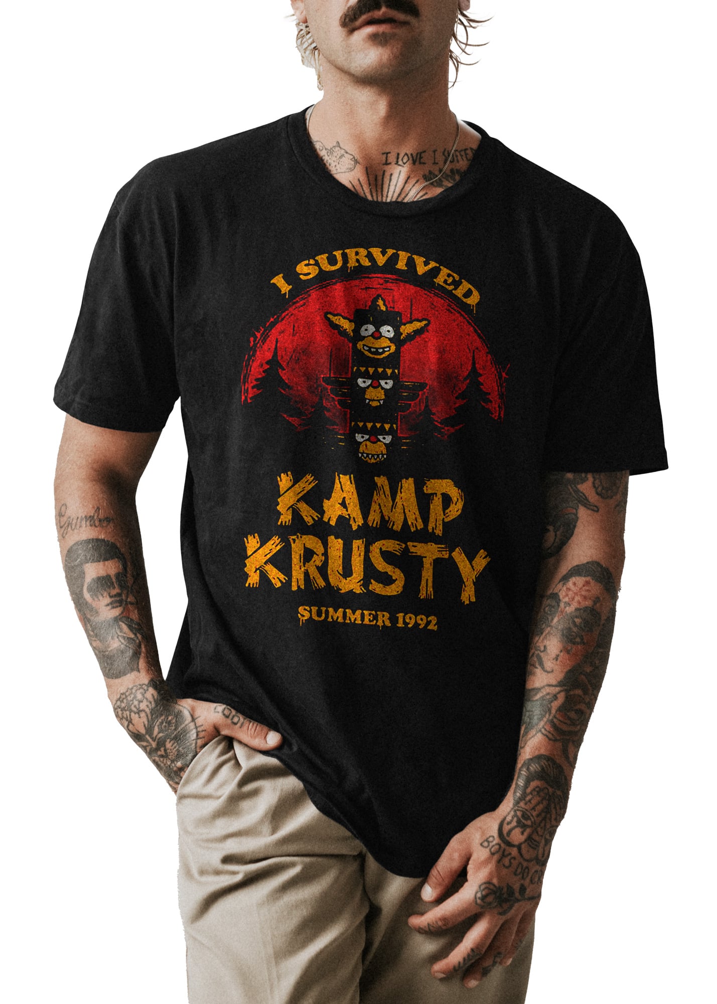POLO UNISEX ODIN2013 PERSONALIZADO MOTIVO KRUSTY EL PAYASO 02 - 1