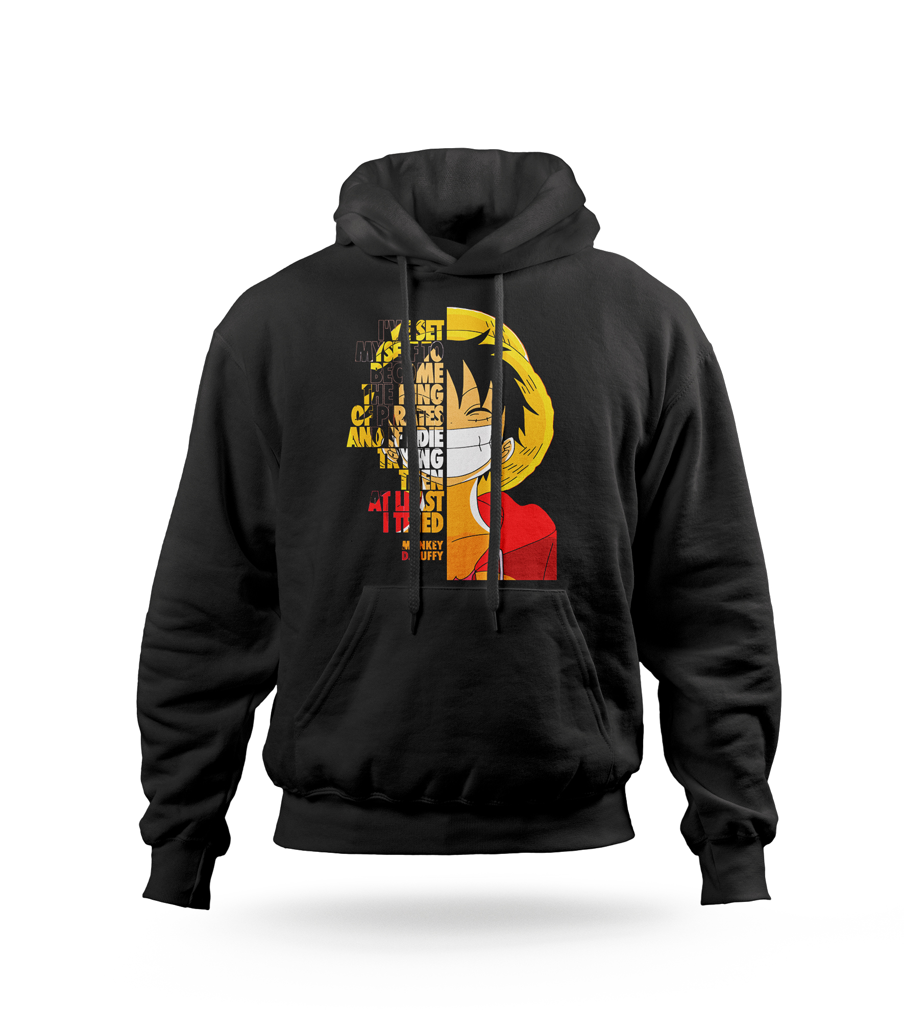 POLERA UNISEX ODIN2013 CON CAPUCHA ONE PIECE 04 - 1