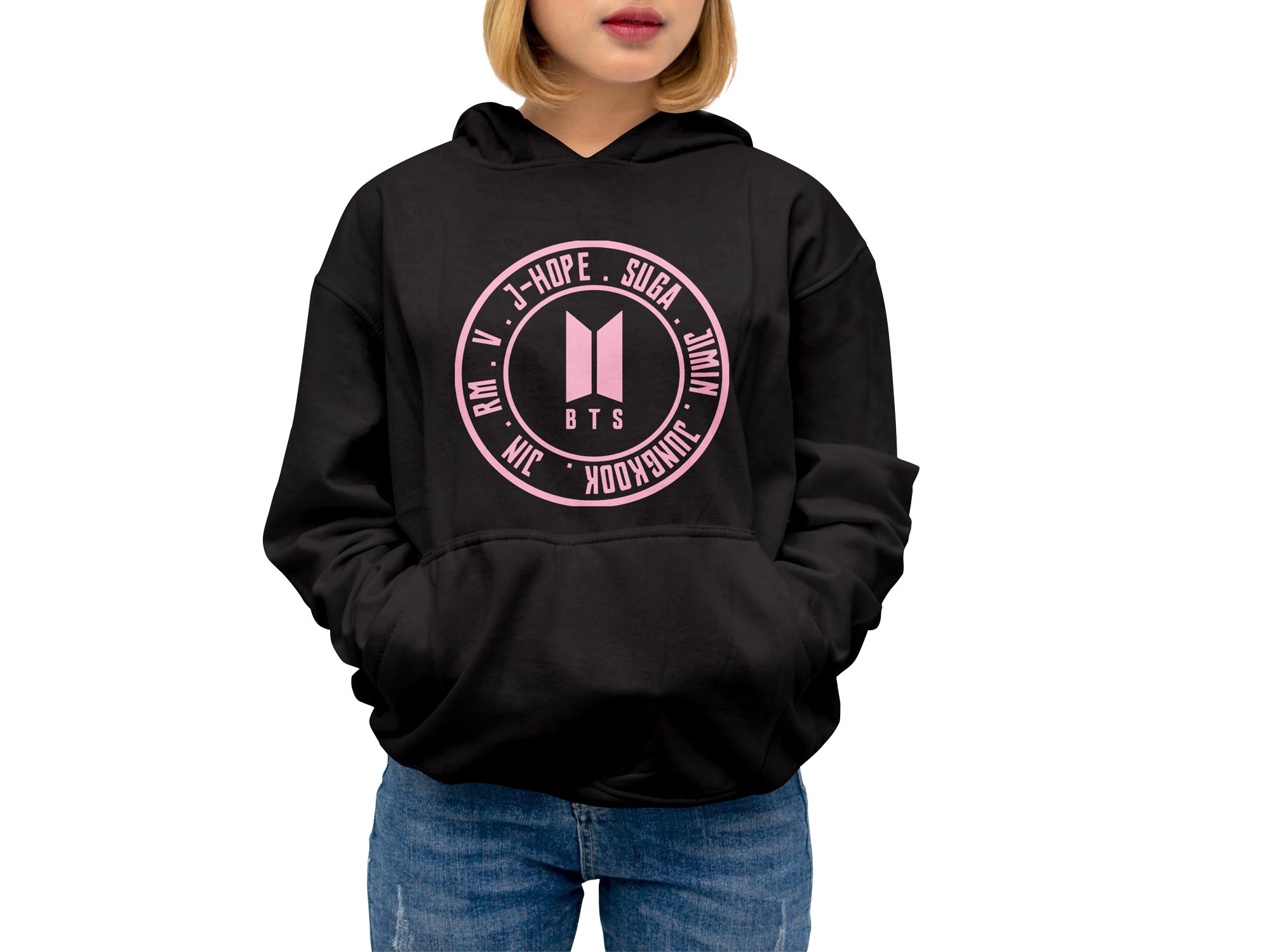 POLERA MUJER ODIN2013 CON CAPUCHA BTS 02 - 1