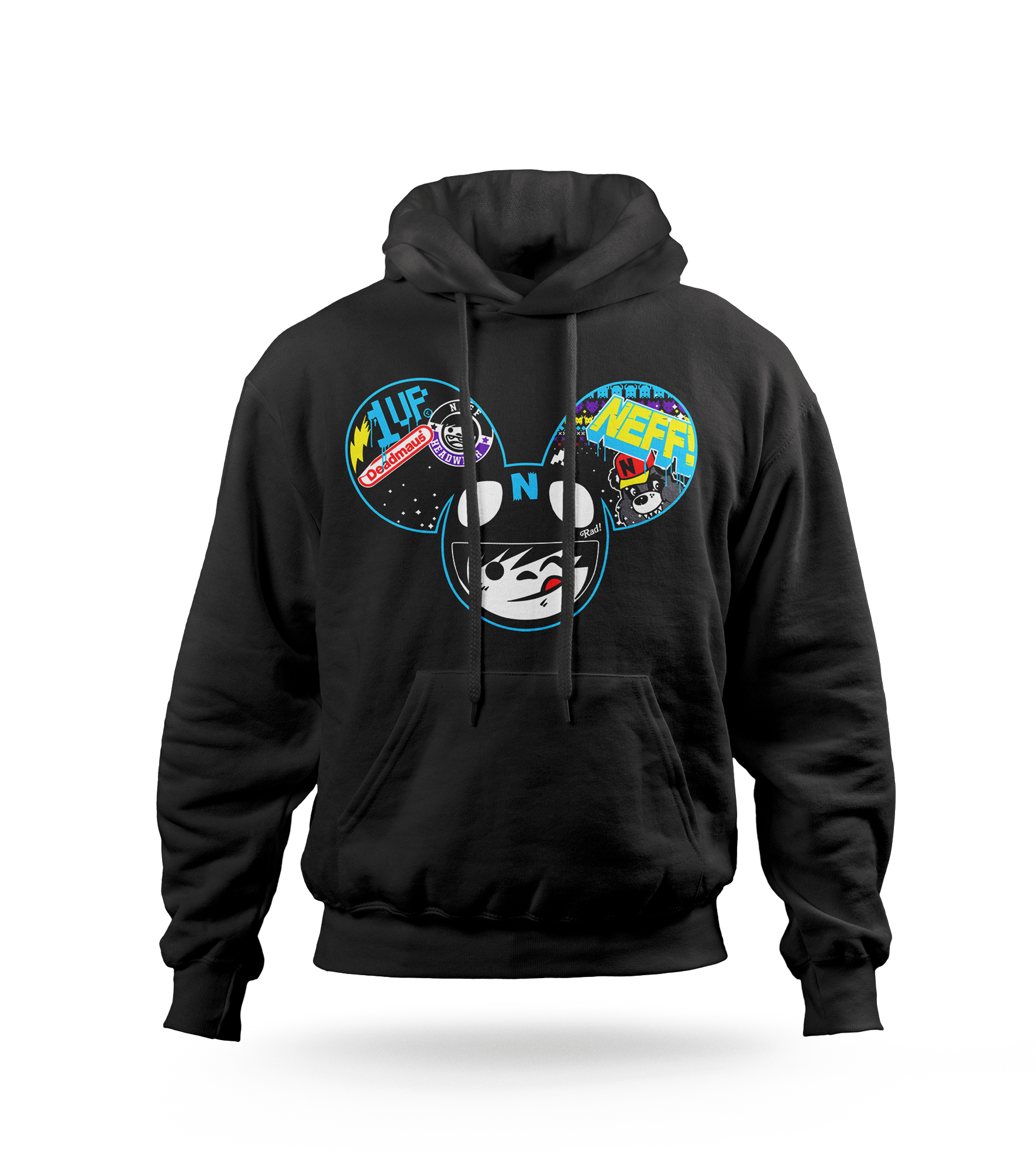 POLERA CON CAPUCHA DEADMOU5 01 - 1