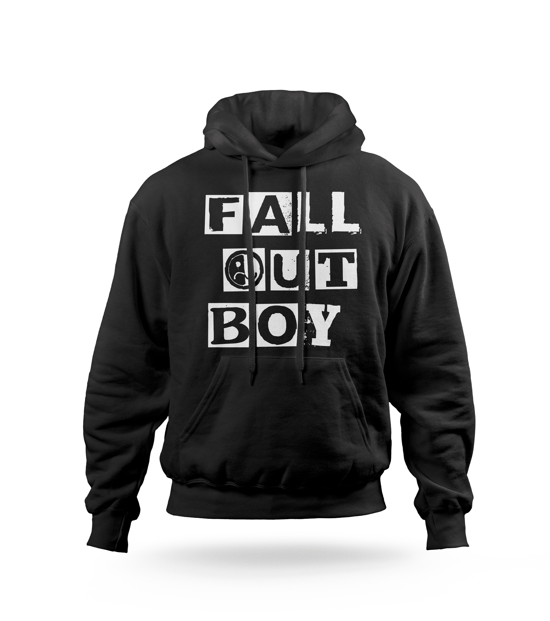 POLERA CON CAPUCHA BANDA DE ROCK FALL OUT BOY 02 - 1