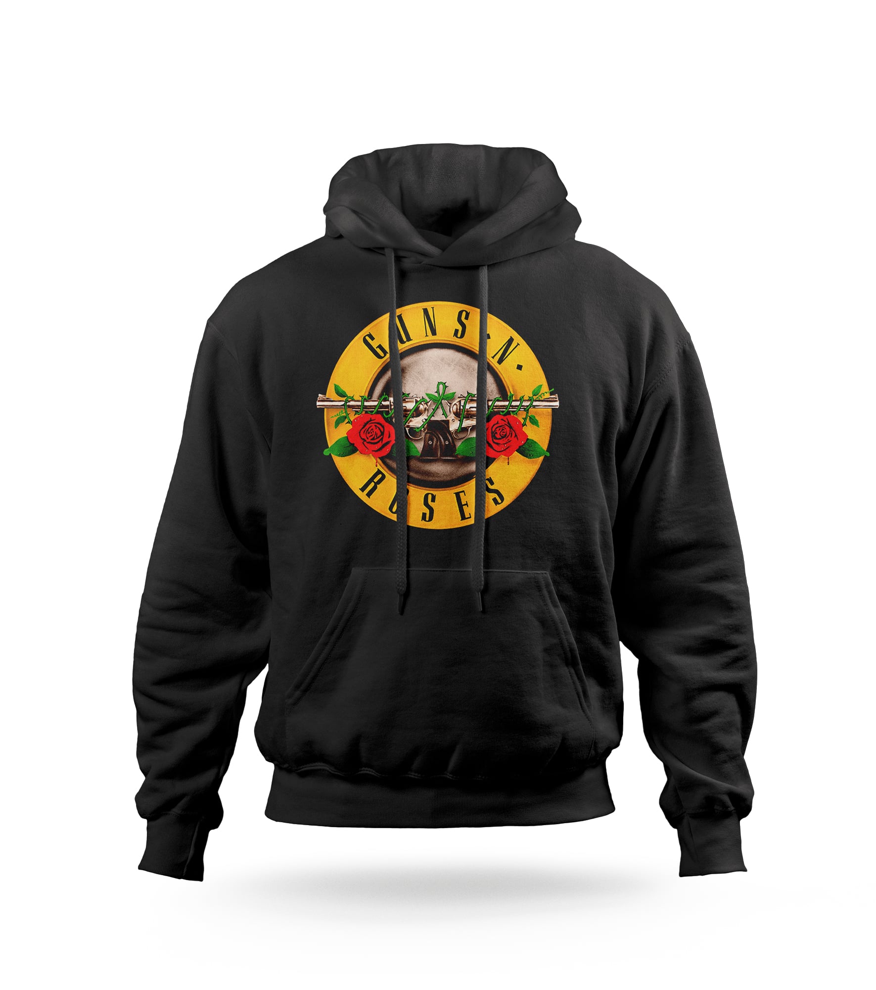 POLERA CON CAPUCHA BANDA DE ROCK GUNS N ROSES 02 - 1