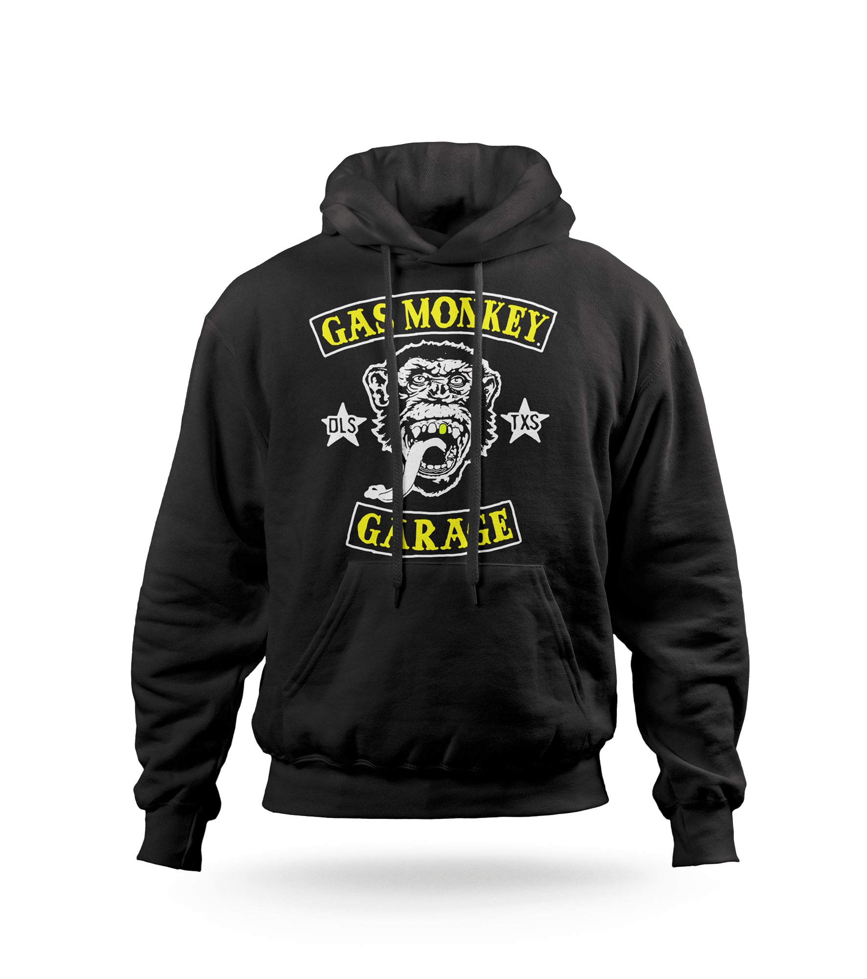 POLERA CON CAPUCHA GAS MONKEY 01 - 1