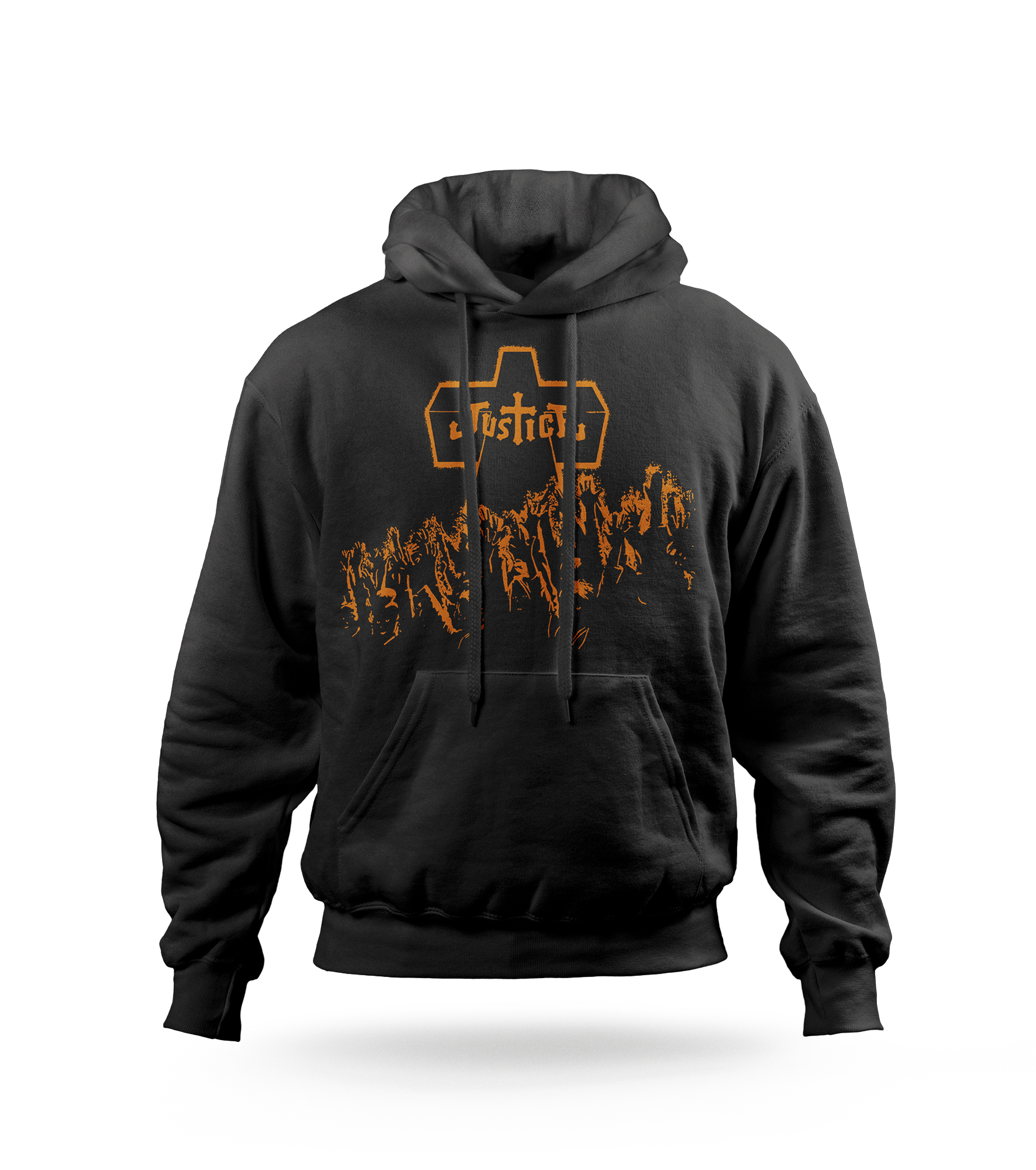POLERA CON CAPUCHA BANDA JUSTICE 01 - 1