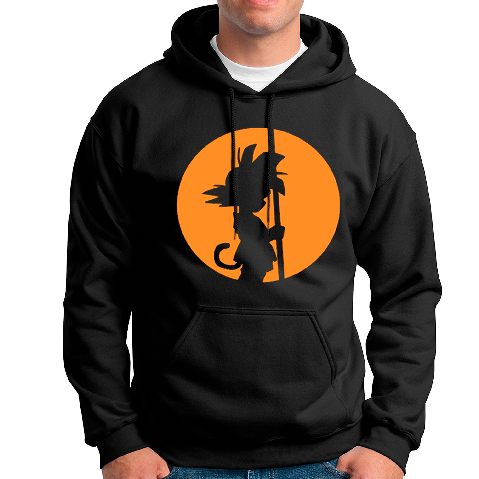 POLERA CON CAPUCHA GOKU 02 - 1