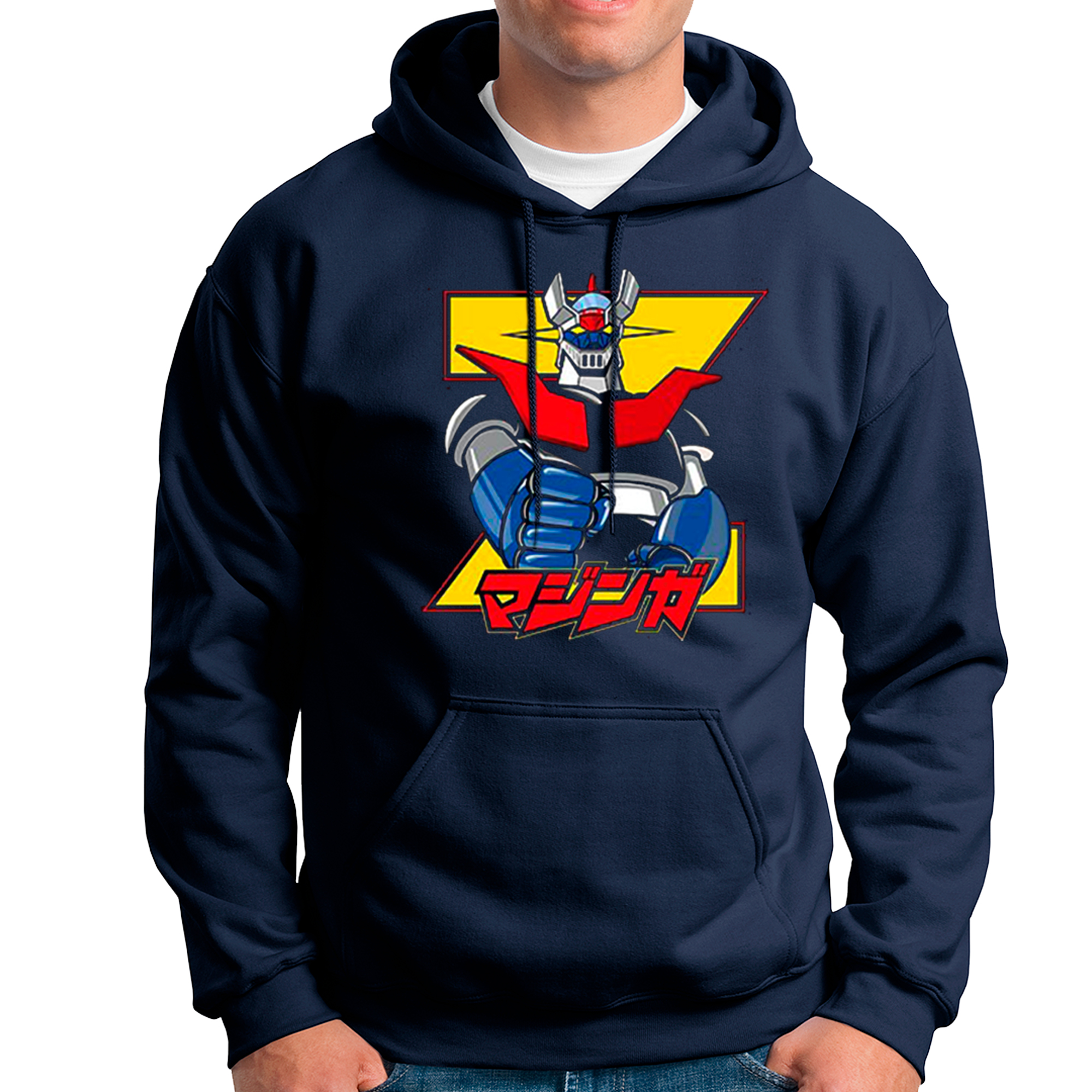 POLERA CON CAPUCHA MAZINGER Z 01 - 1