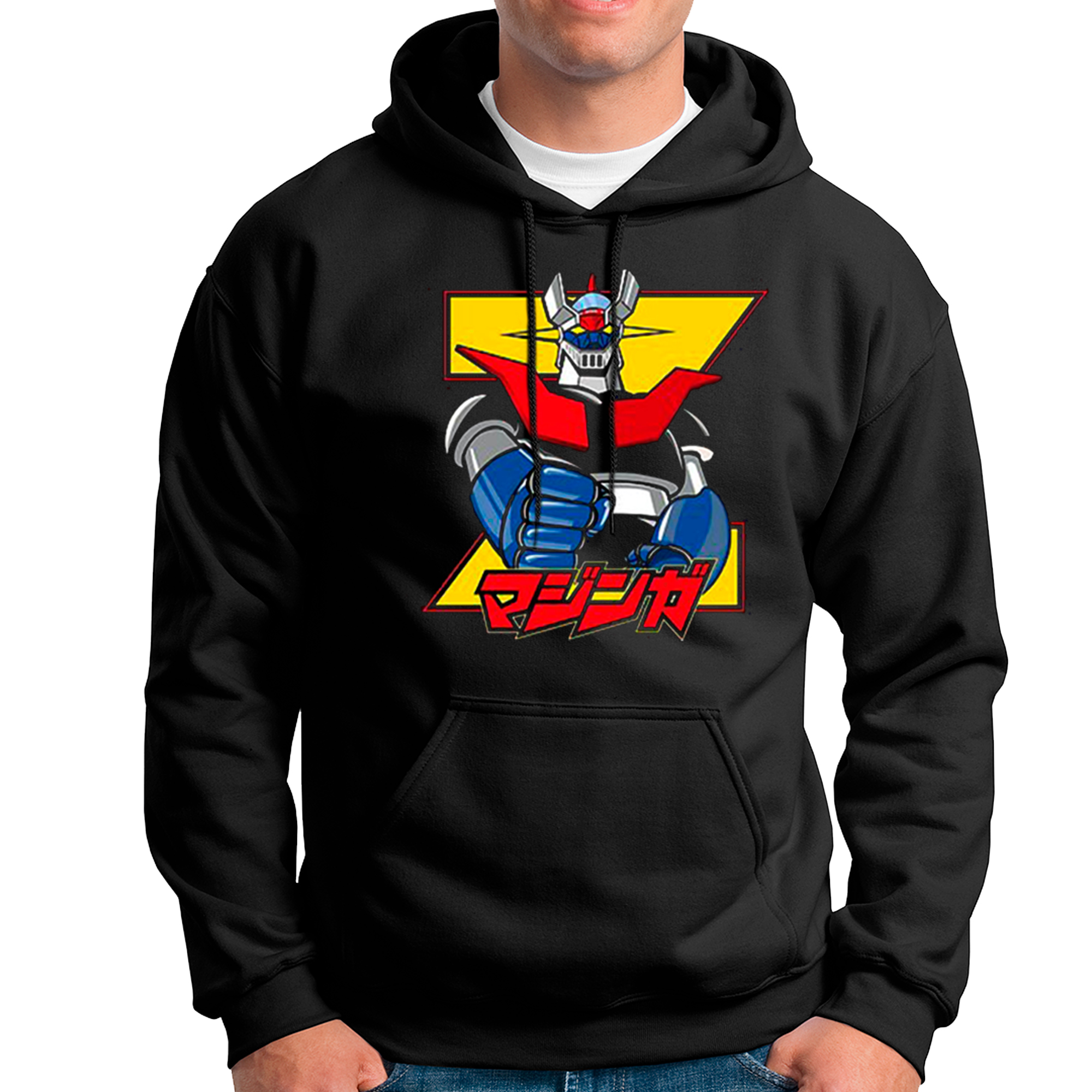 POLERA CON CAPUCHA MAZINGER Z 03 - 1