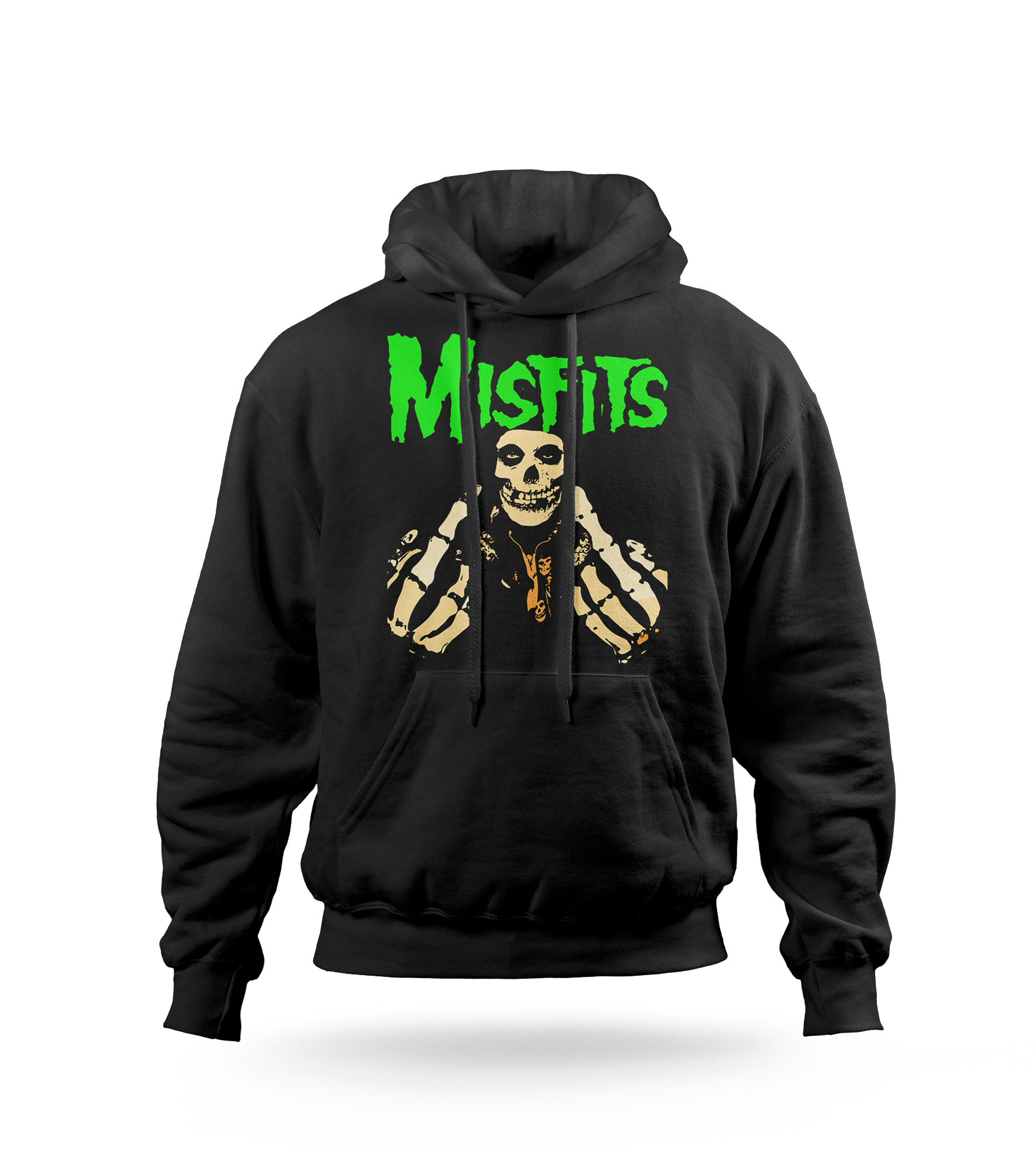 POLERA CON CAPUCHA MOTIVO MISFITS 02 - 1