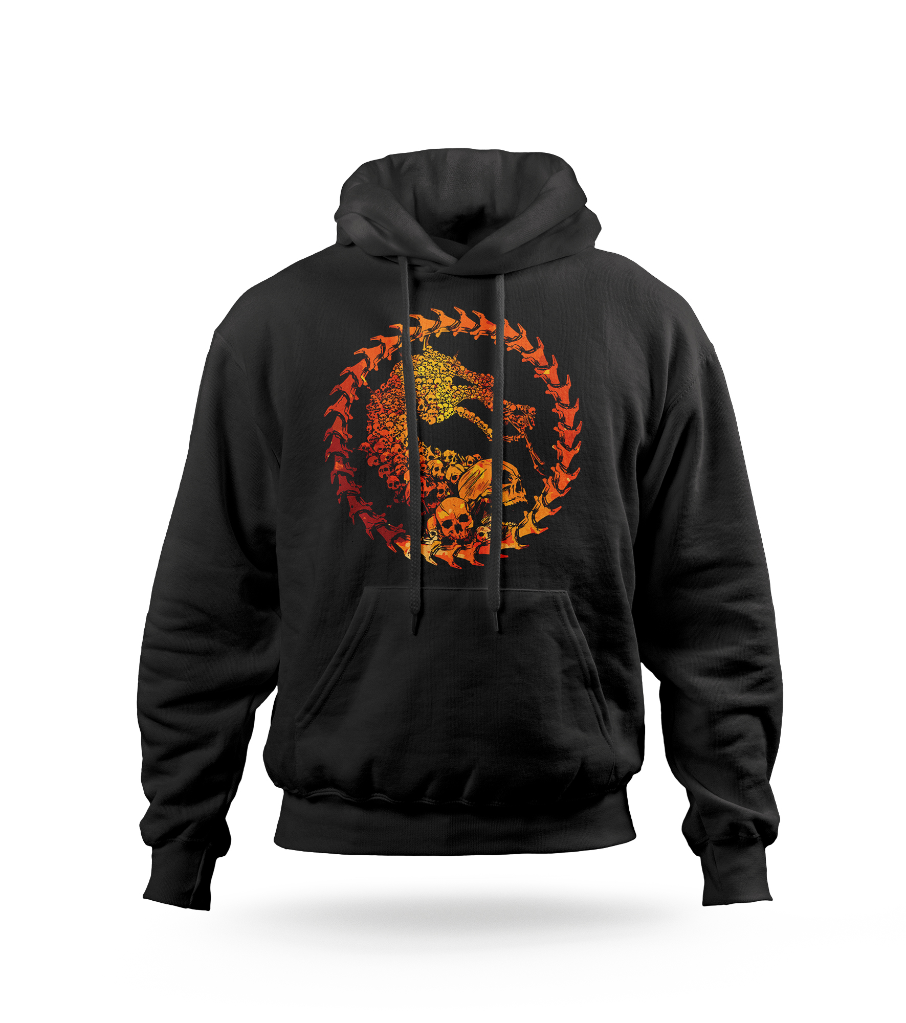 POLERA CON CAPUCHA MORTAL KOMBAT 01 - 1