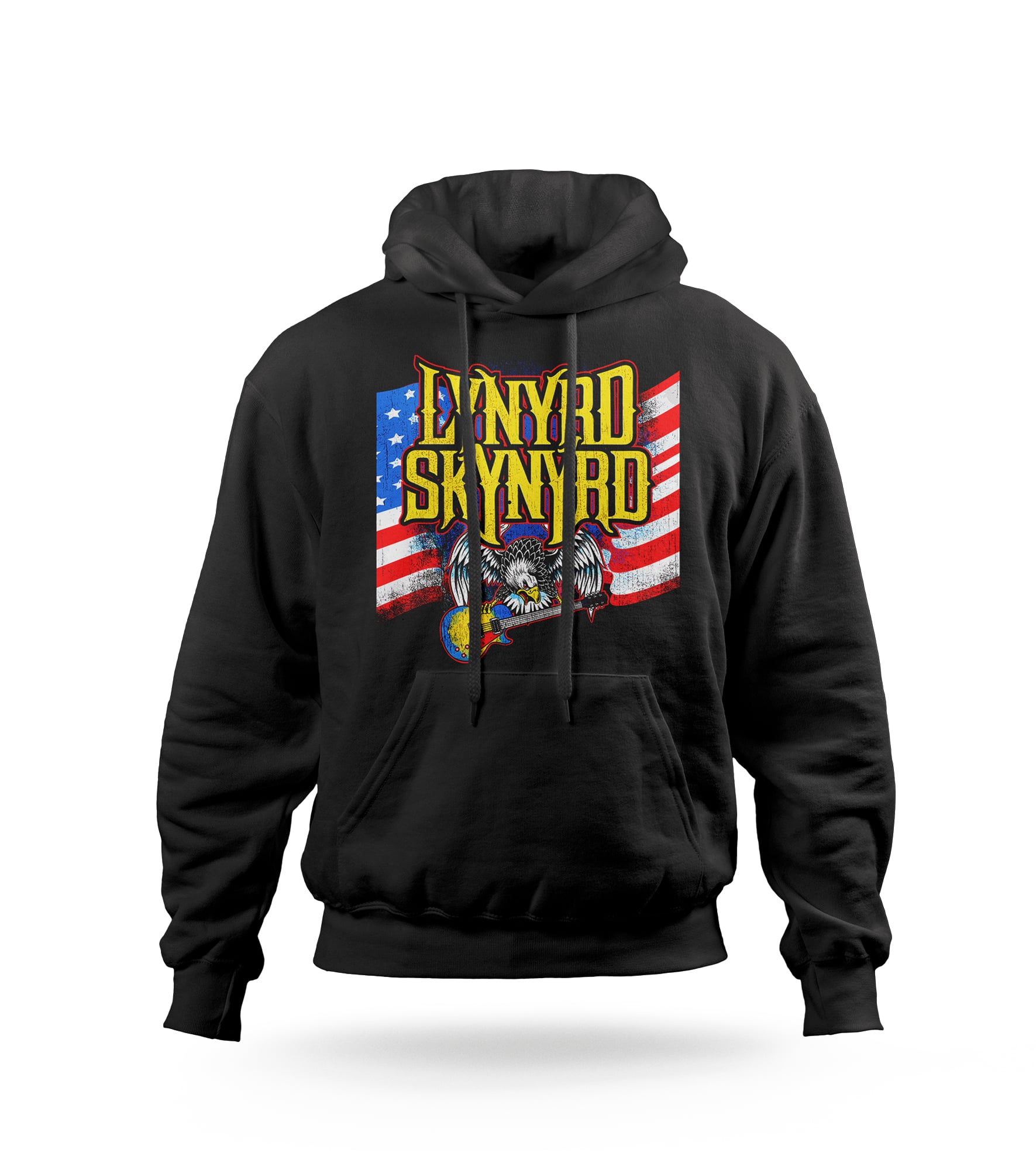POLERA CON CAPUCHA BANDA DE ROCK LYNYRD SKYNYRD 02 - 1
