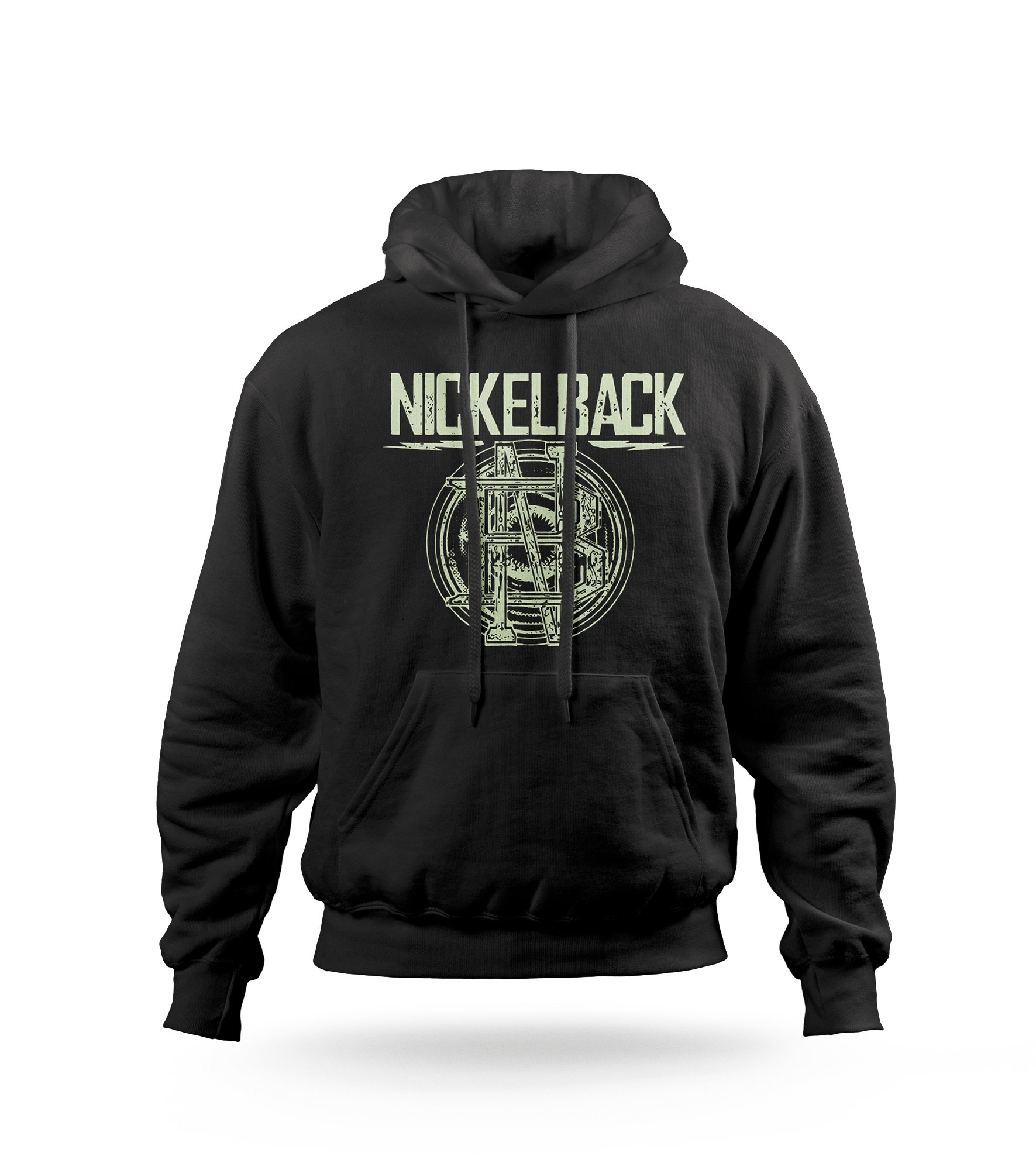 POLERA CON CAPUCHA BANDA DE ROCK  NICKELBACK 01 - 1
