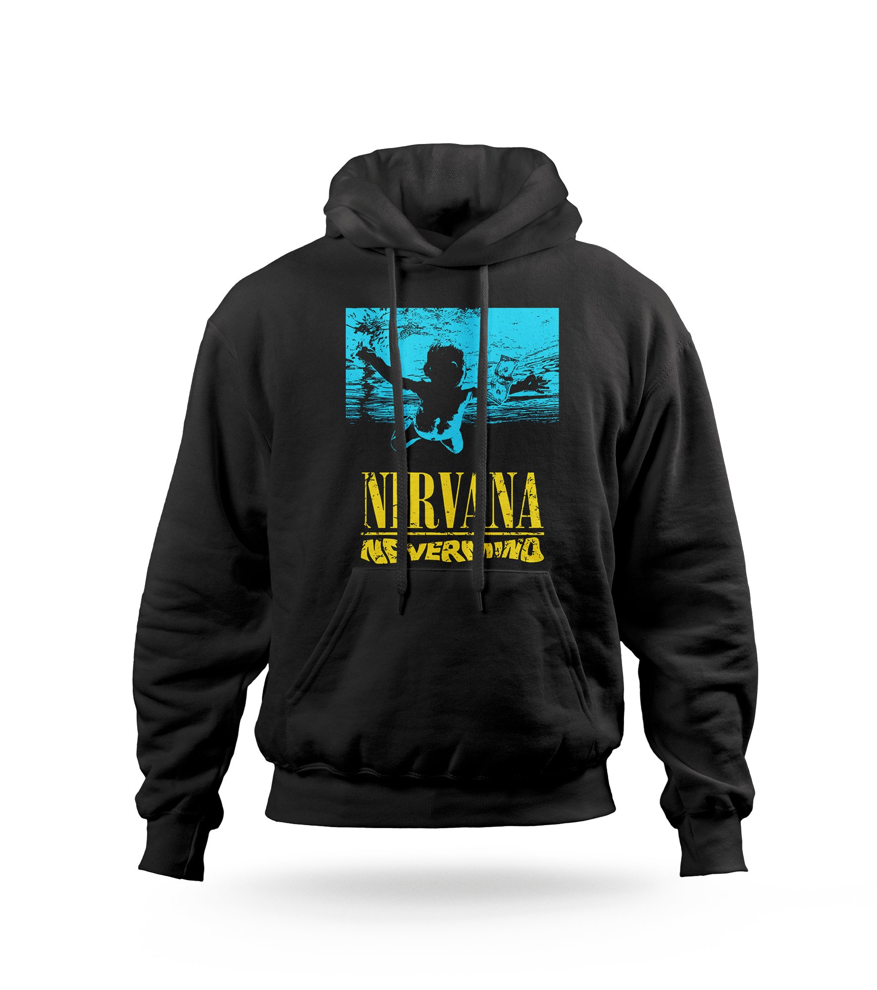 POLERA CON CAPUCHA BANDA DE ROCK NIRVANA 01 - 1
