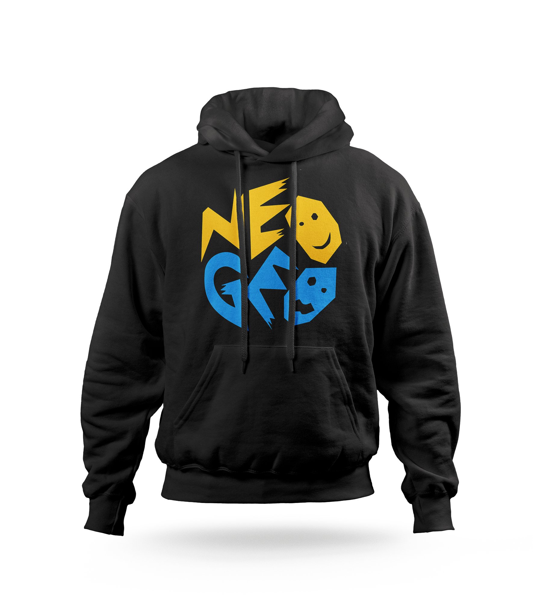 POLERA CON CAPUCHA LOGO VIDEOJUEGO NEO GEO 01 - 1