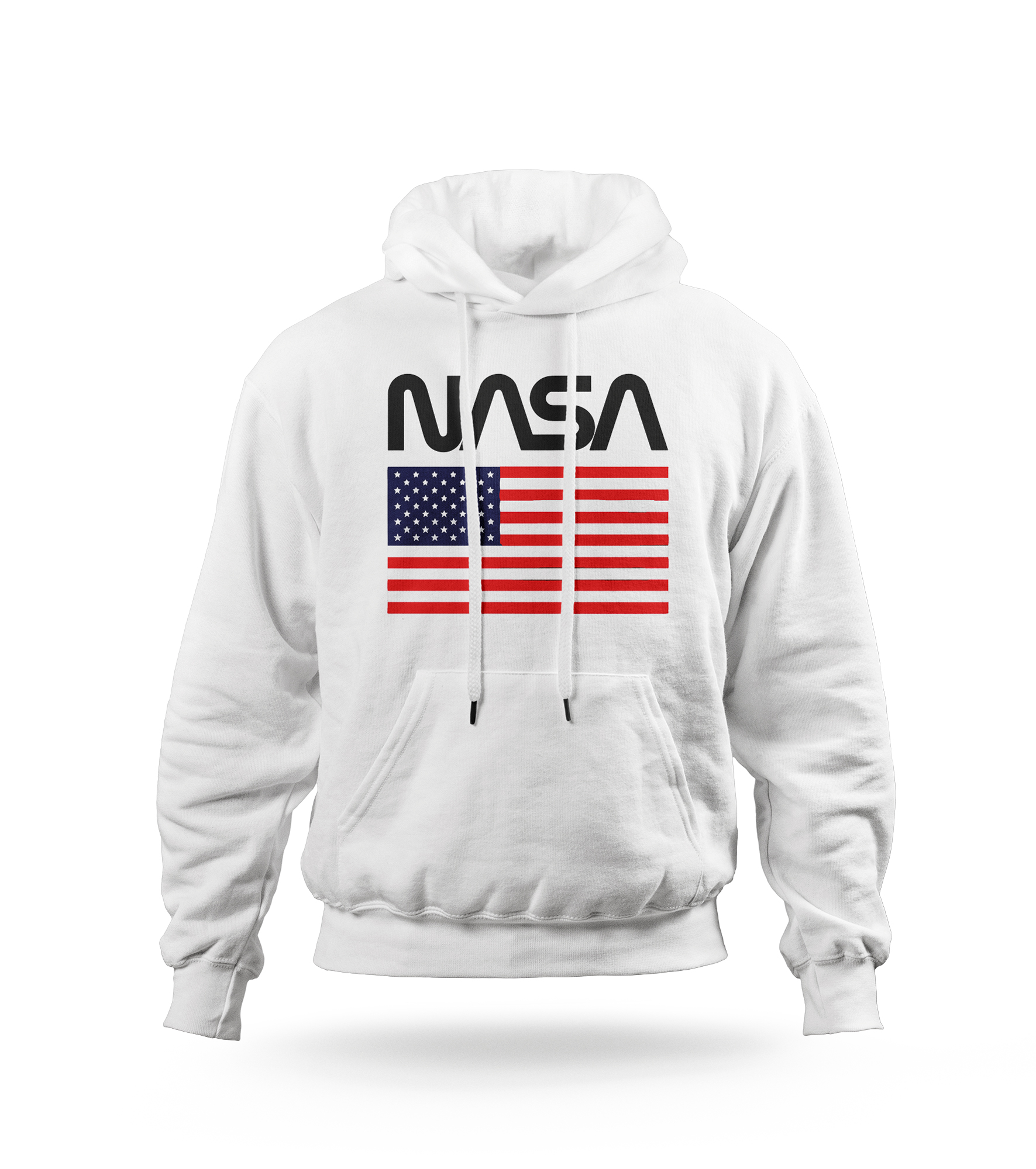 POLERA CON CAPUCHA LOGO NASA 04 - 1