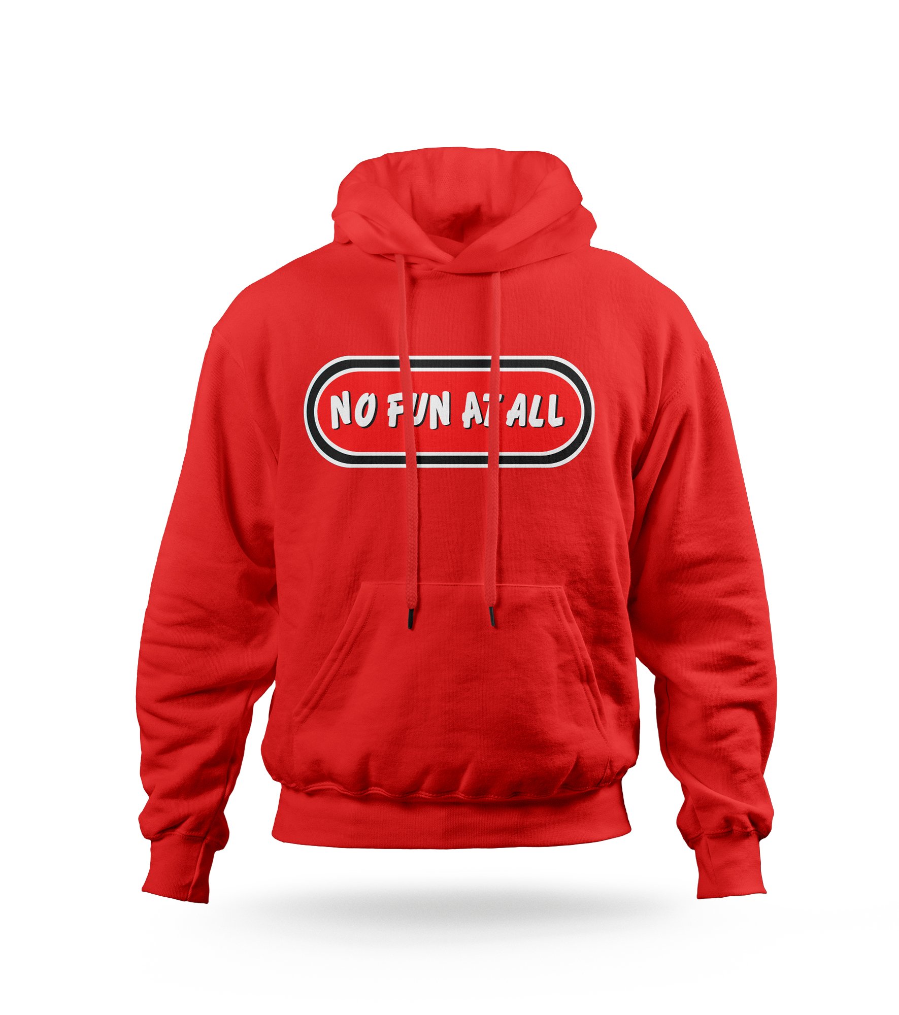 POLERA CON CAPUCHA BANDA PUNK NO FUN AT ALL 02 - 1