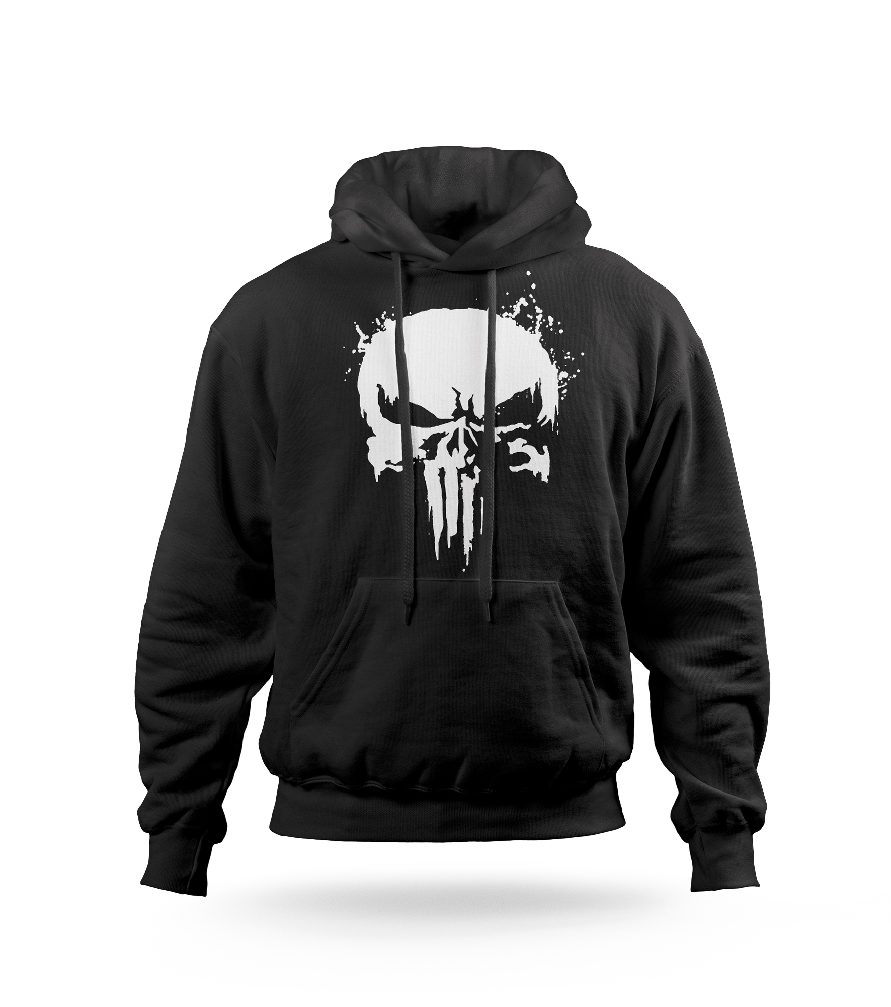 POLERA CON CAPUCHA PERSONAJE PUNISHER 01 - 1