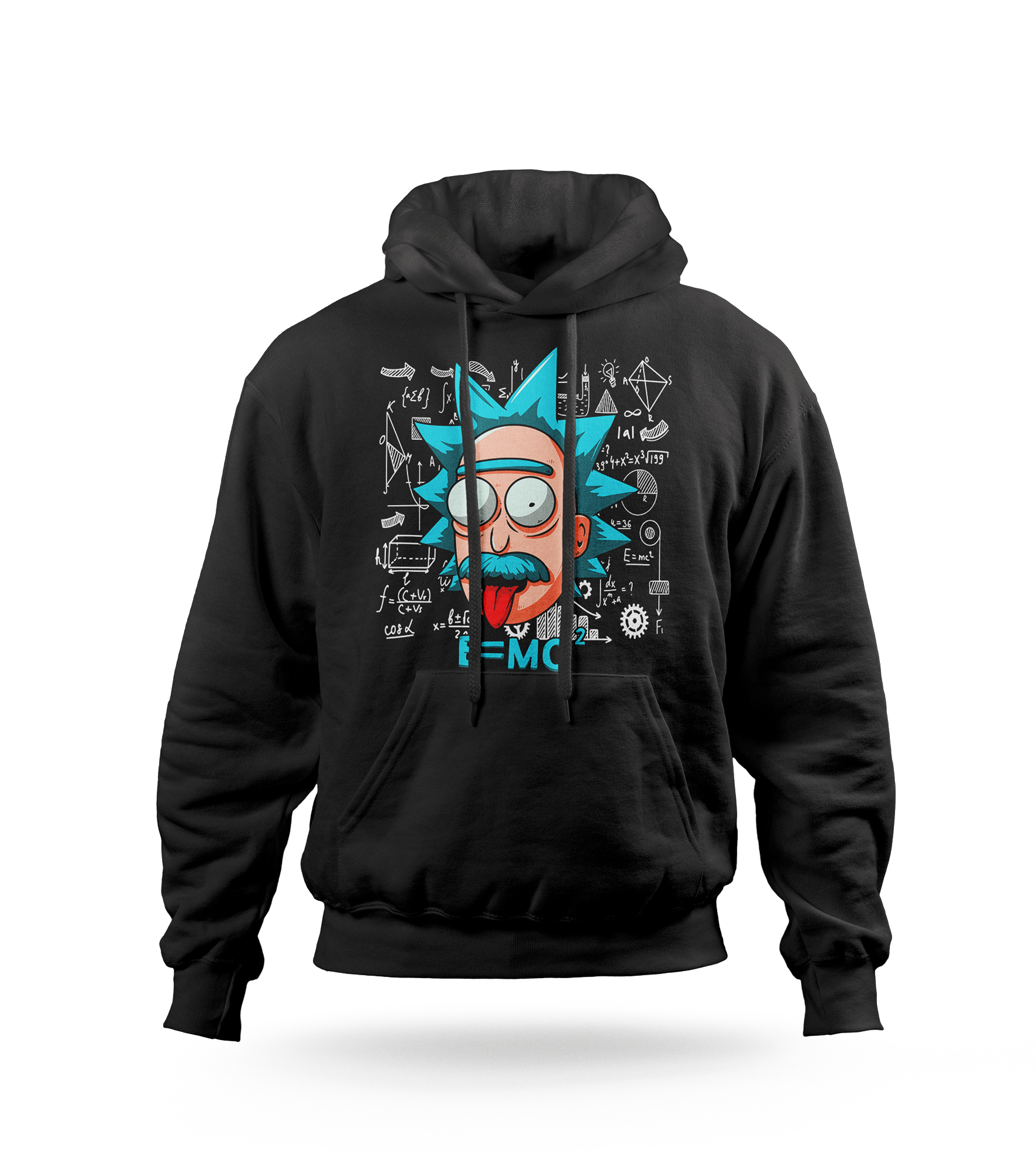 POLERA CON CAPUCHA SERIE DE TV RICK AND MORTY 03 - 1