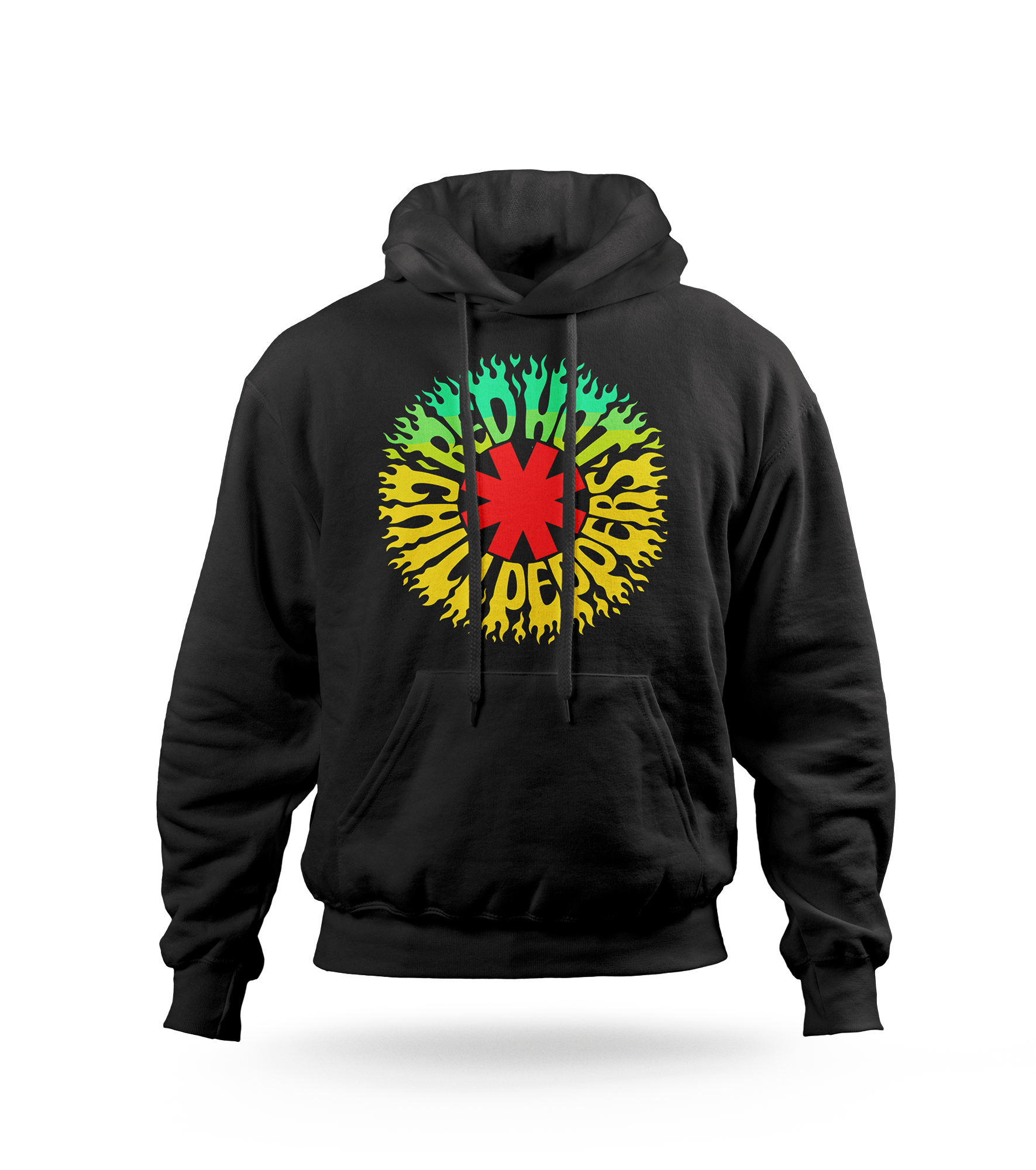 POLERA CON CAPUCHA BANDA DE ROCK RED HOT CHILI PEPPERS 04 - 1