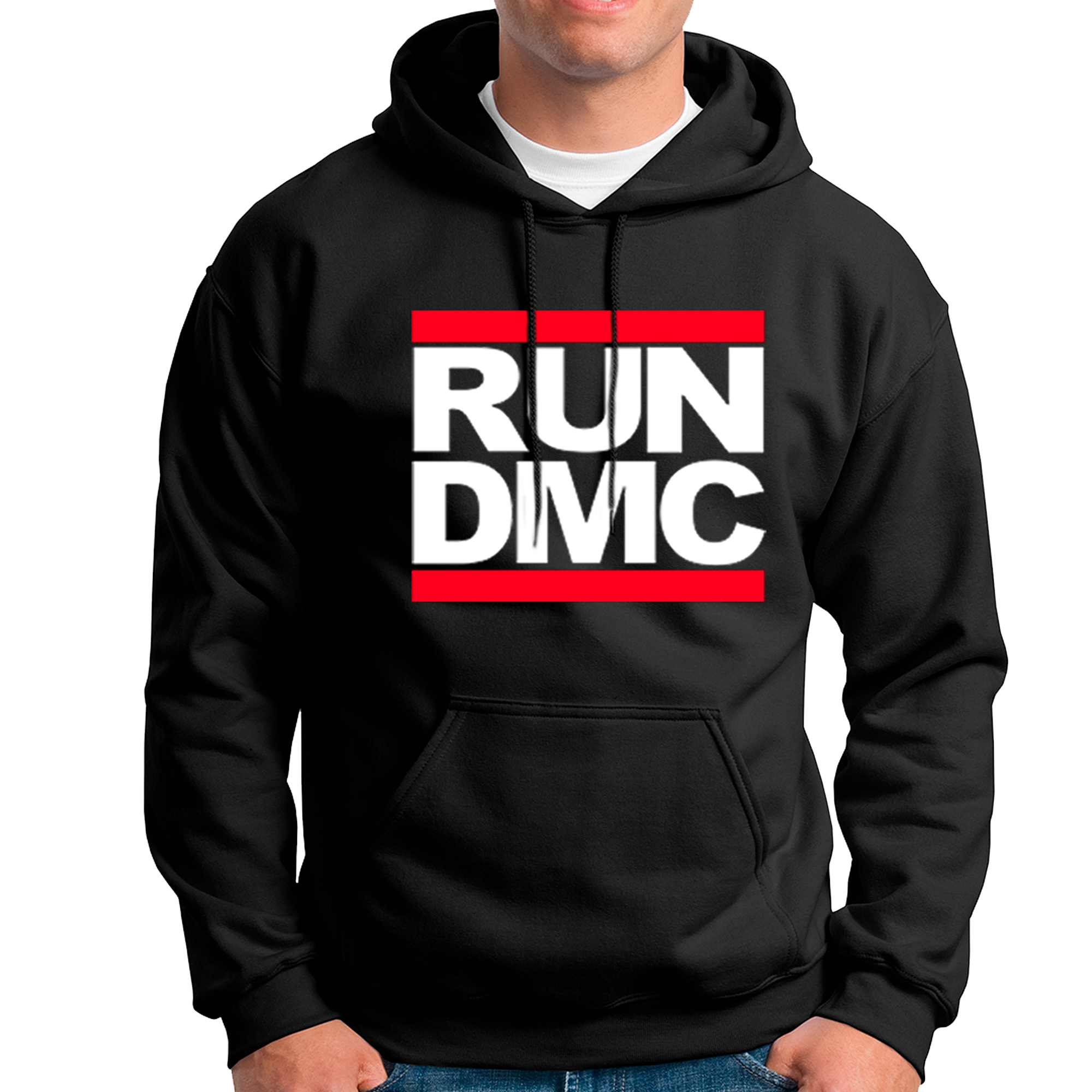 POLERA CON CAPUCHA BANDA DE HIP HOP RUN D.M.C 01 - 1