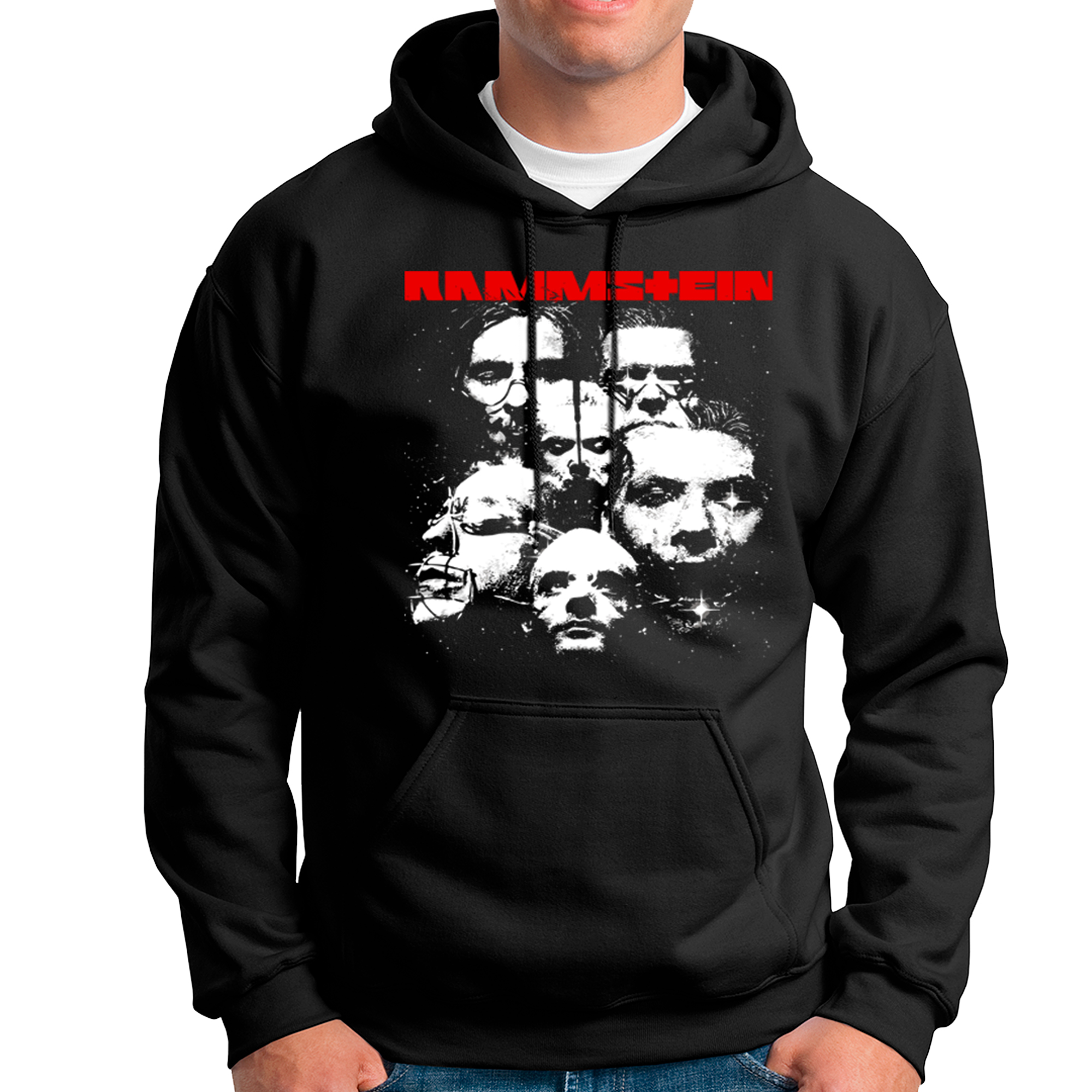 POLERA CON CAPUCHA BANDA METAL RAMMSTEIN 02 - 1