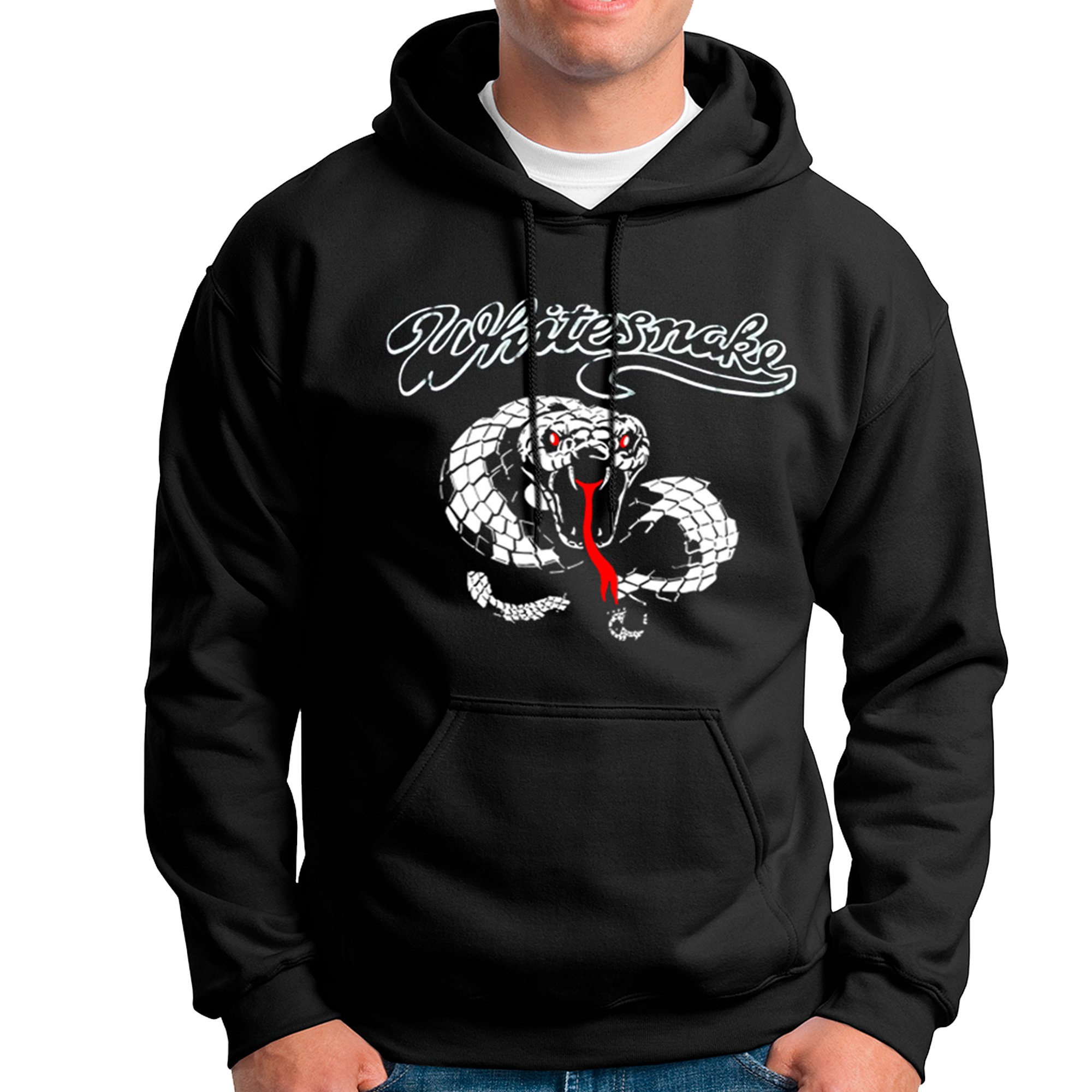 POLERA CON CAPUCHA BANDA HARD ROCK WHITESNAKE 01 - 1