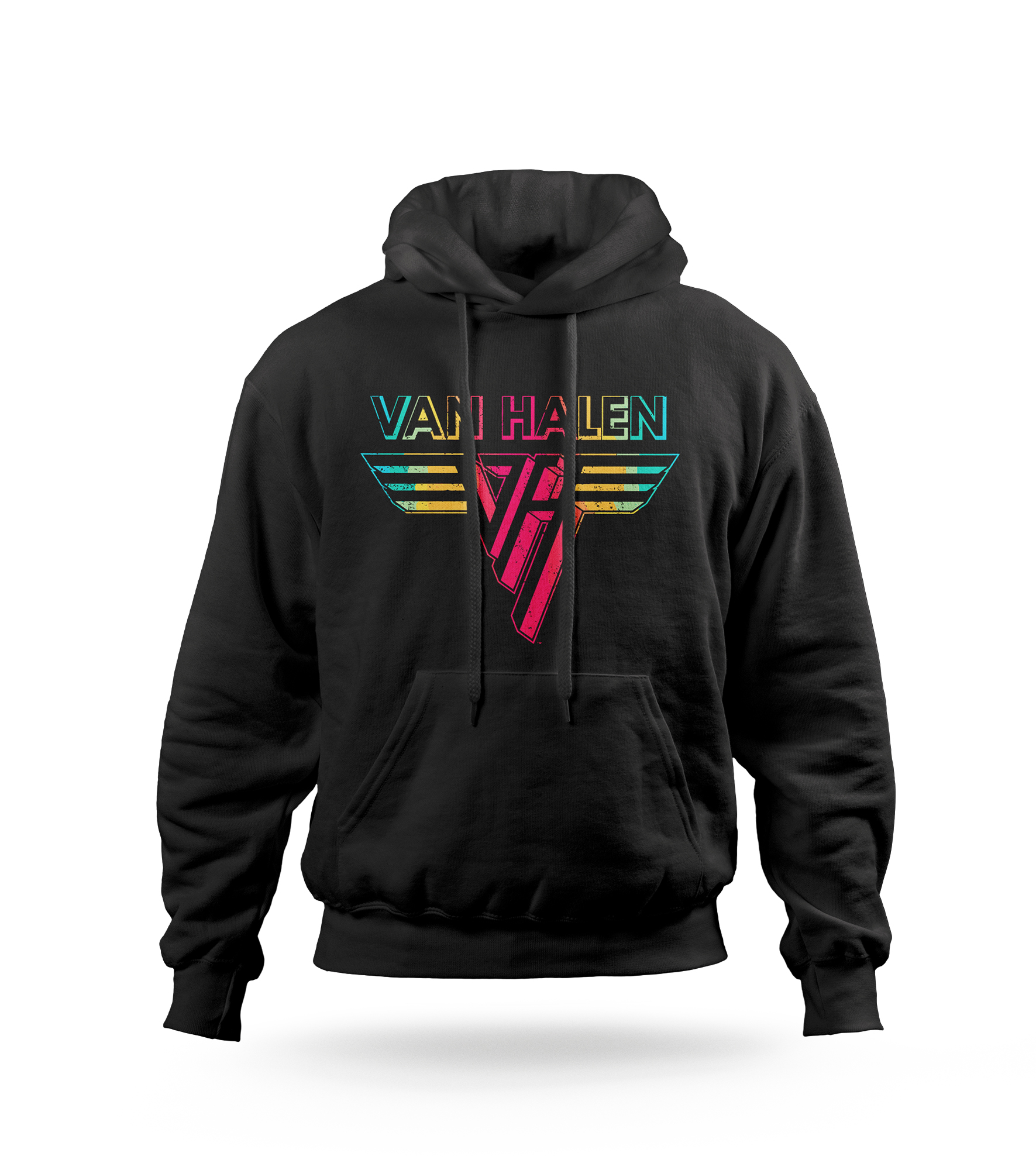 POLERA CON CAPUCHA BANDA DE ROCK VAN HALEN 01 - 1