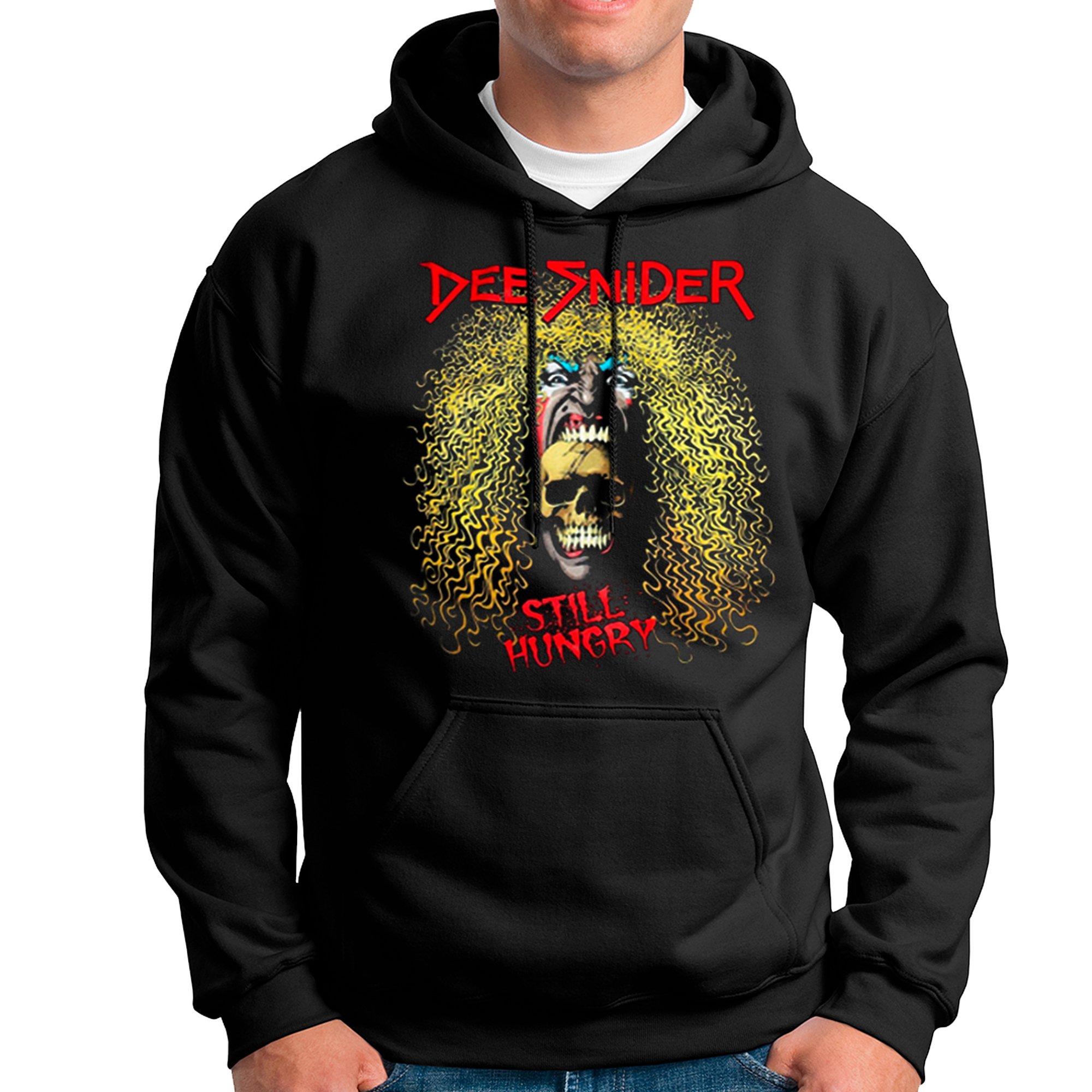 POLERA CON CAPUCHA BANDA HEAVY METAL TWISTED SISTER 01 - 1