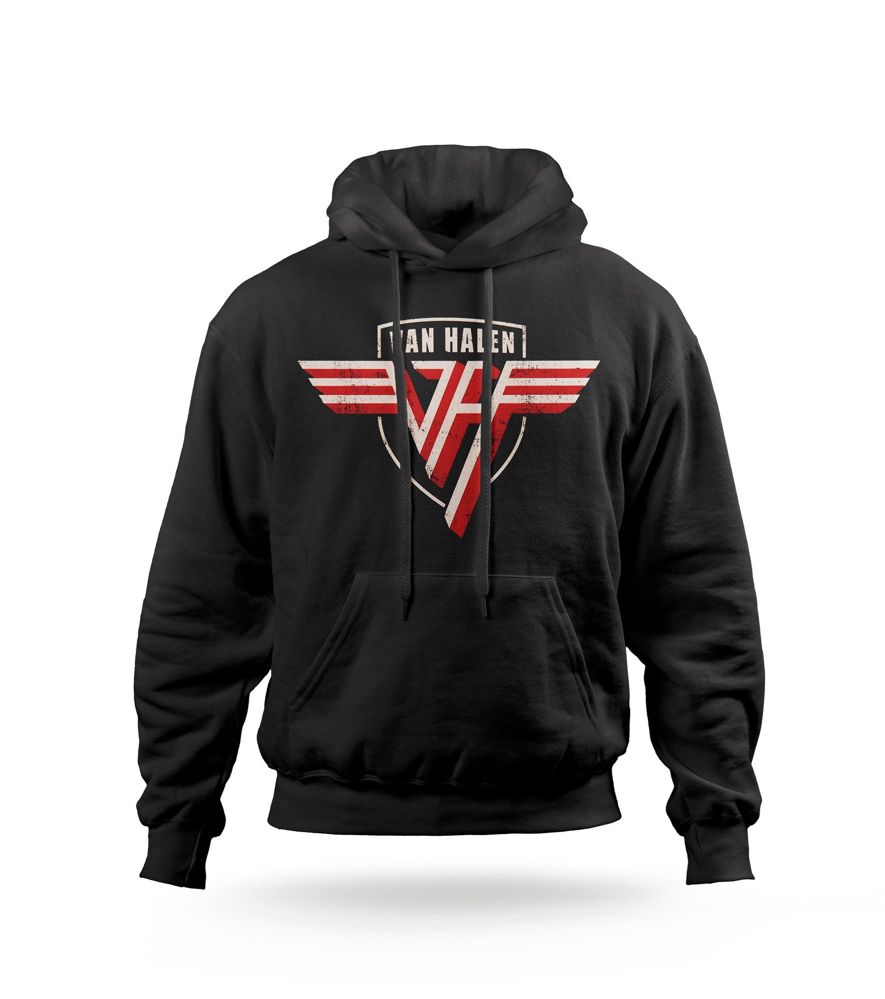 POLERA CON CAPUCHA BANDA DE ROCK VAN HALEN 02 - 1