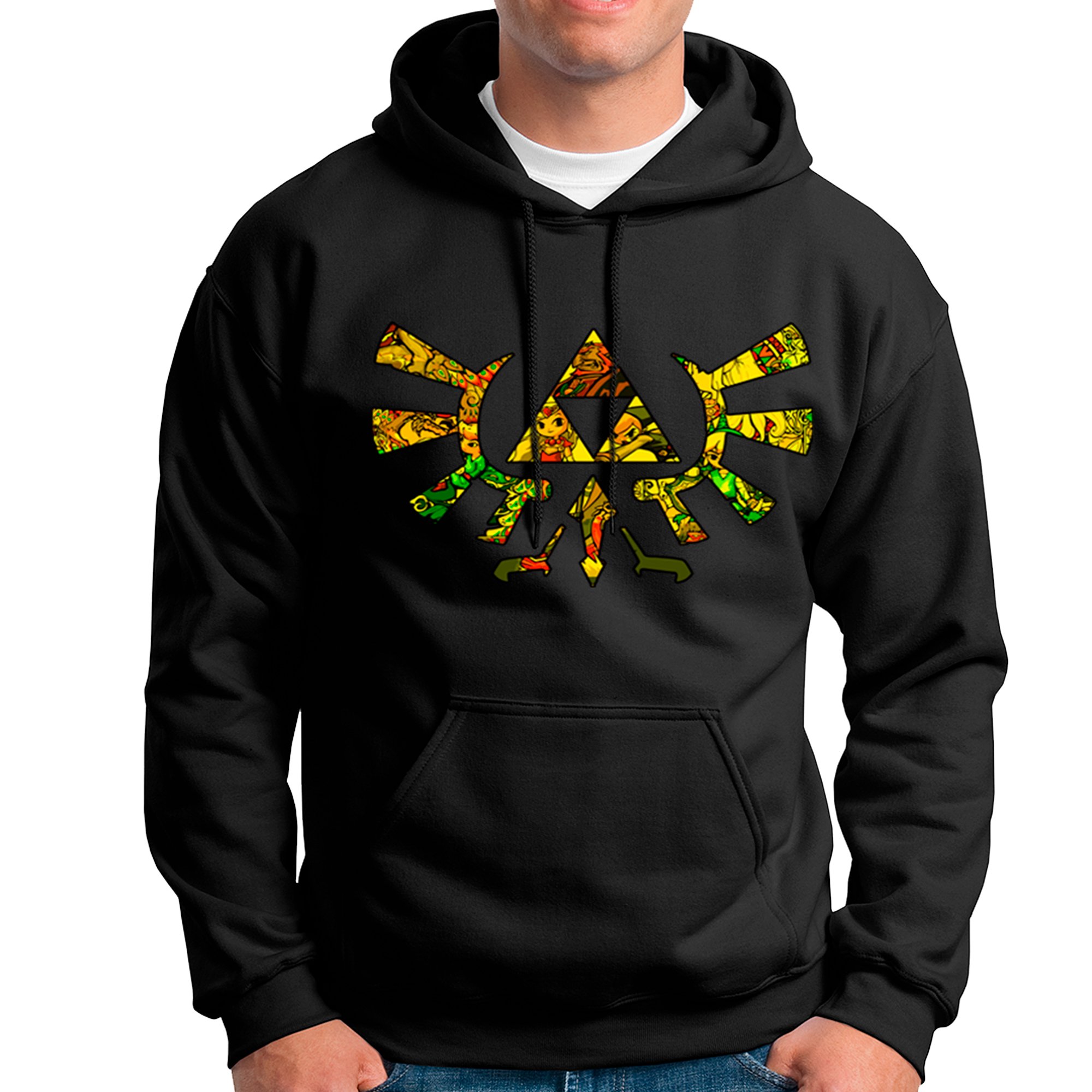 POLERA CON CAPUCHA VIDEOJUEGO ZELDA 01 - 1