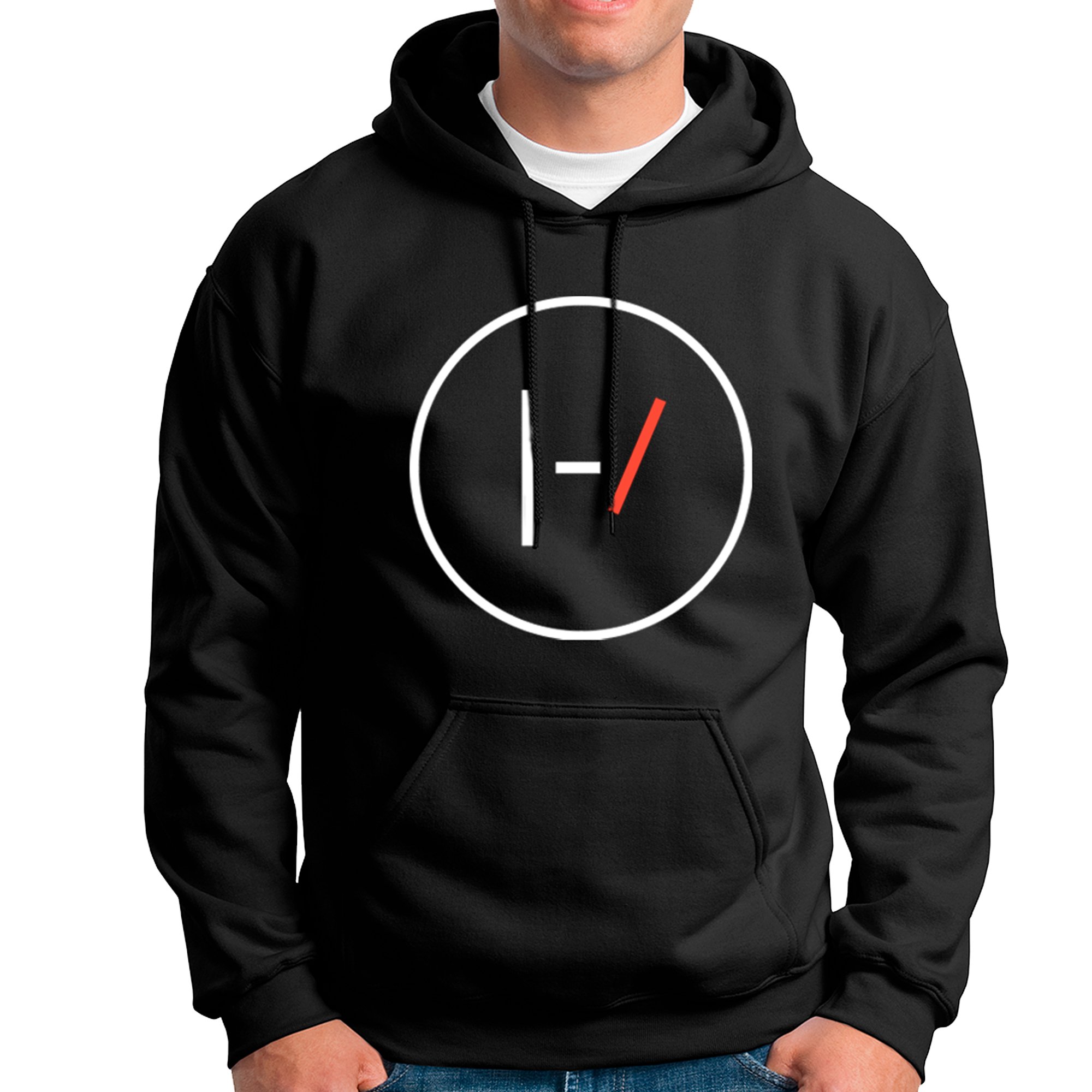 POLERA CON CAPUCHA BANDA DE ROCK TWENTY ONE PILOTS 01 - 1