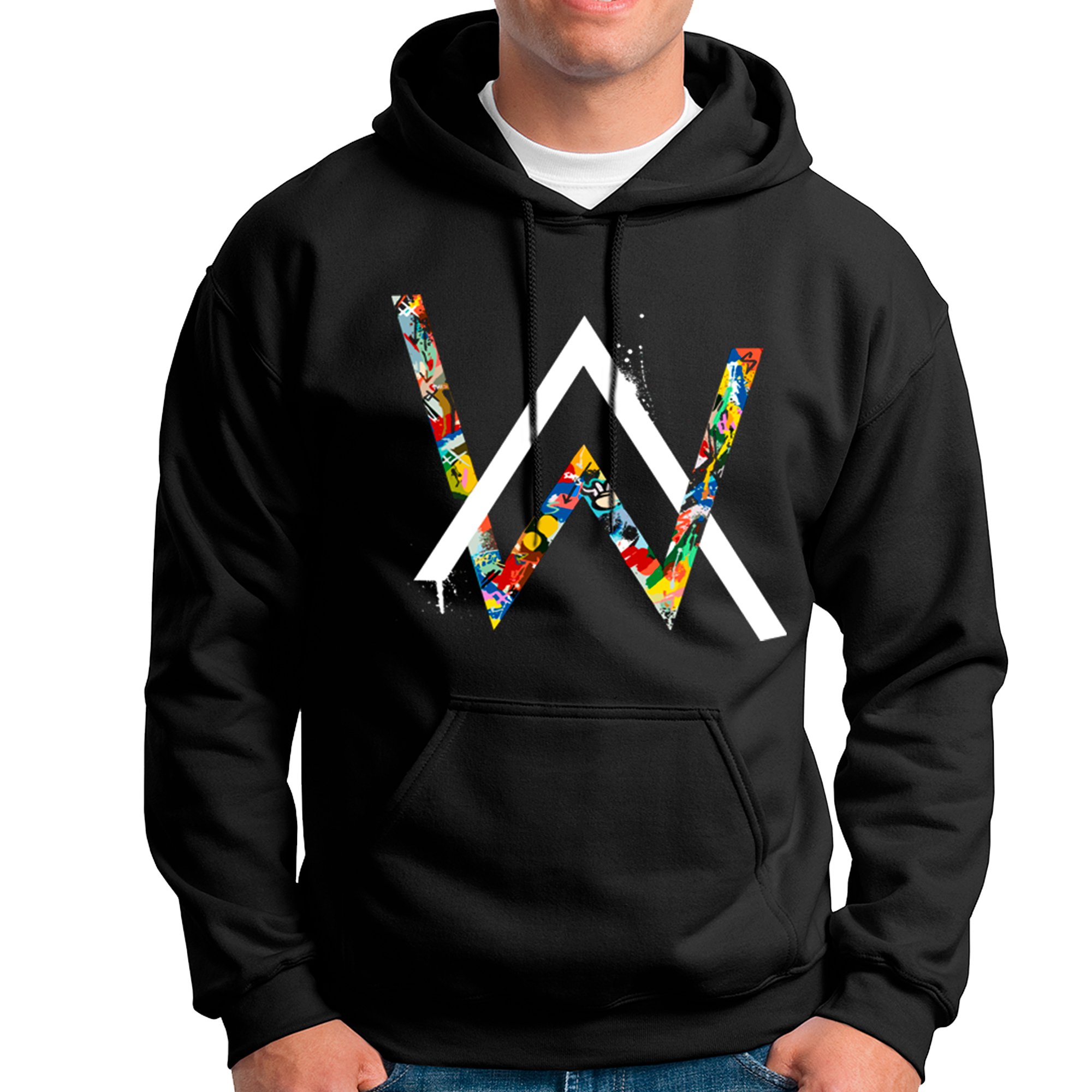 POLERA CON CAPUCHA DJ ALAN WALKER 01 - 1