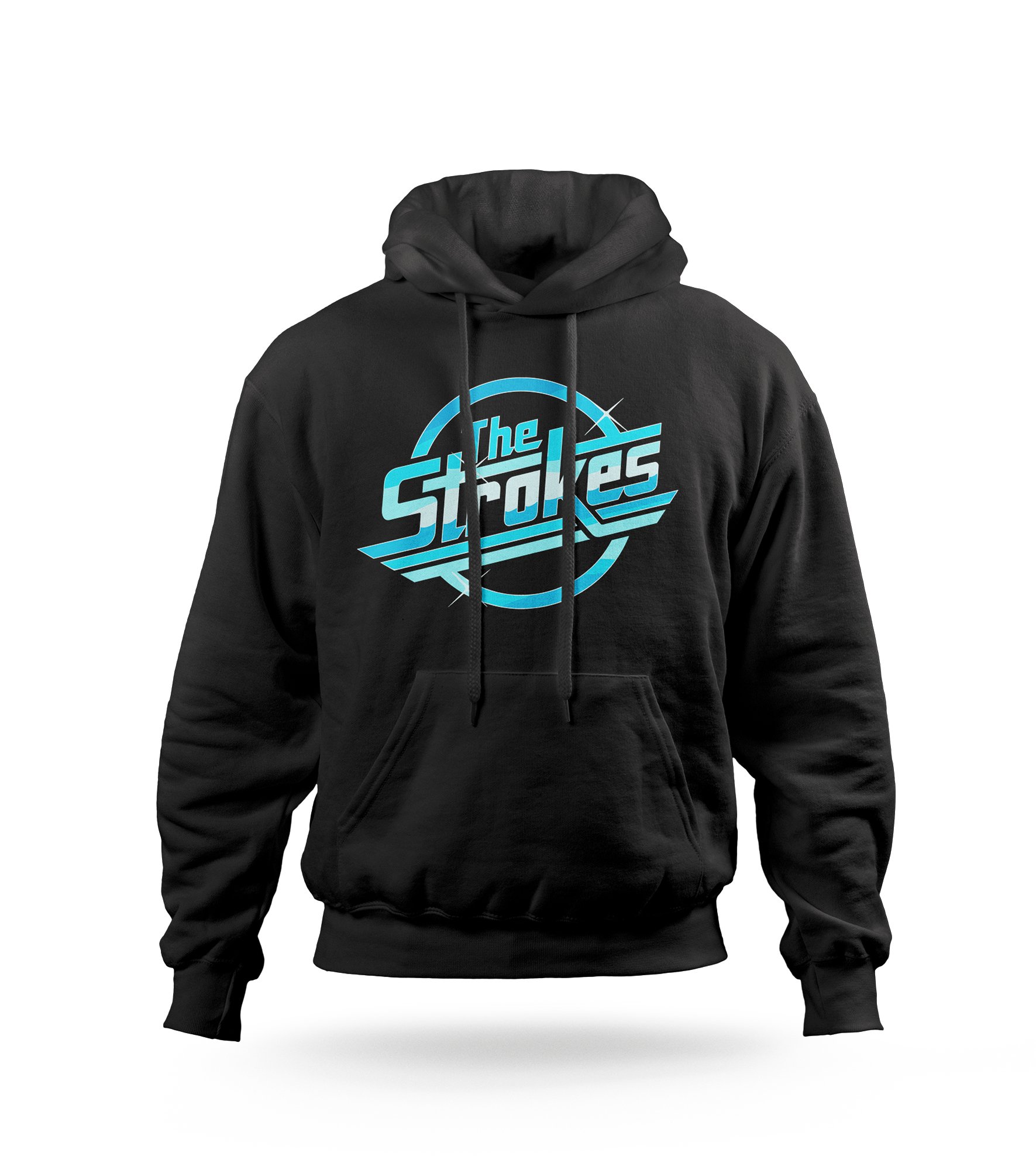 POLERA CON CAPUCHA BANDA DE ROCK THE STROKES 02 - 1