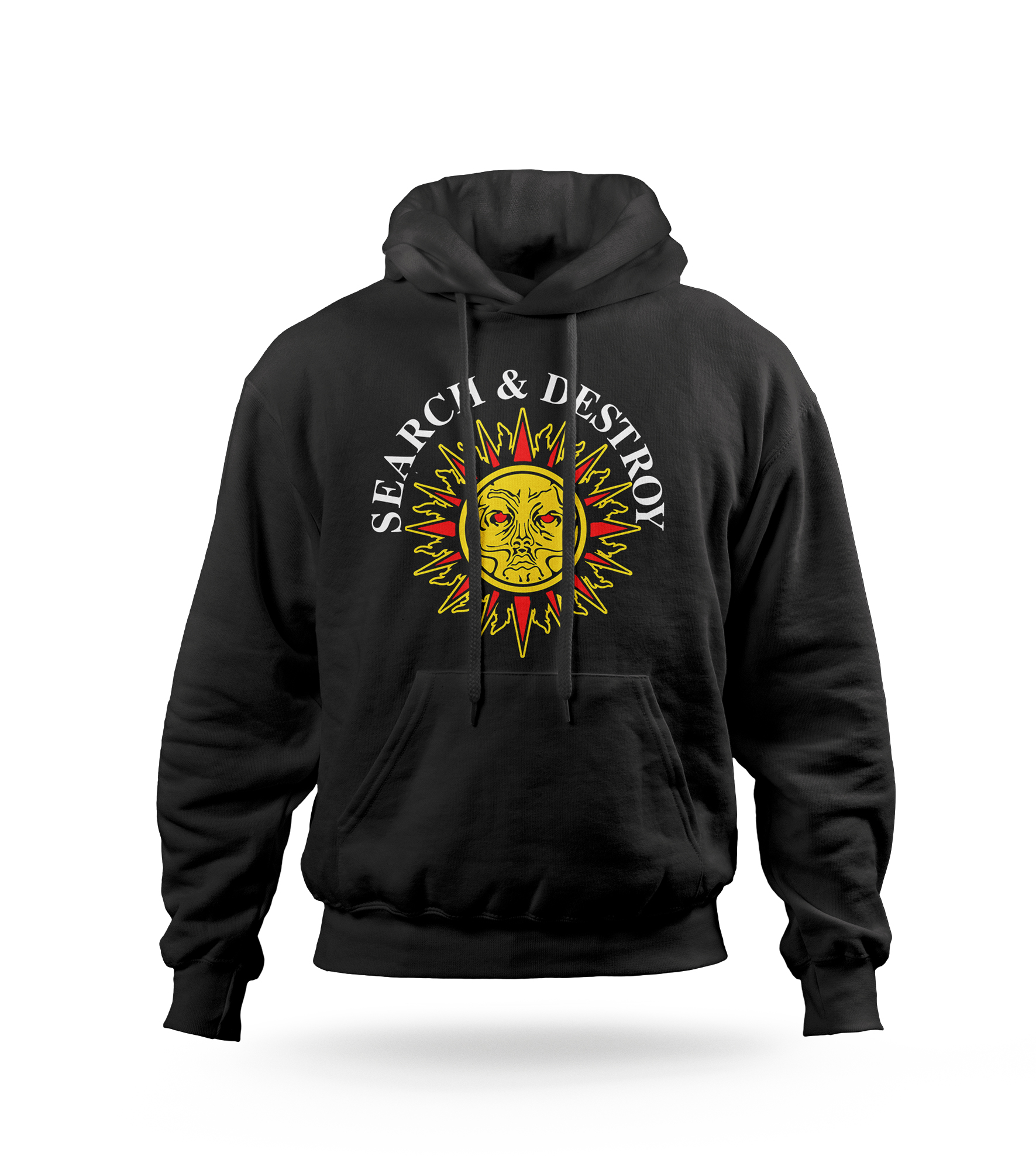POLERA CON CAPUCHA ROLLINS BAND ROCK 02 - 1