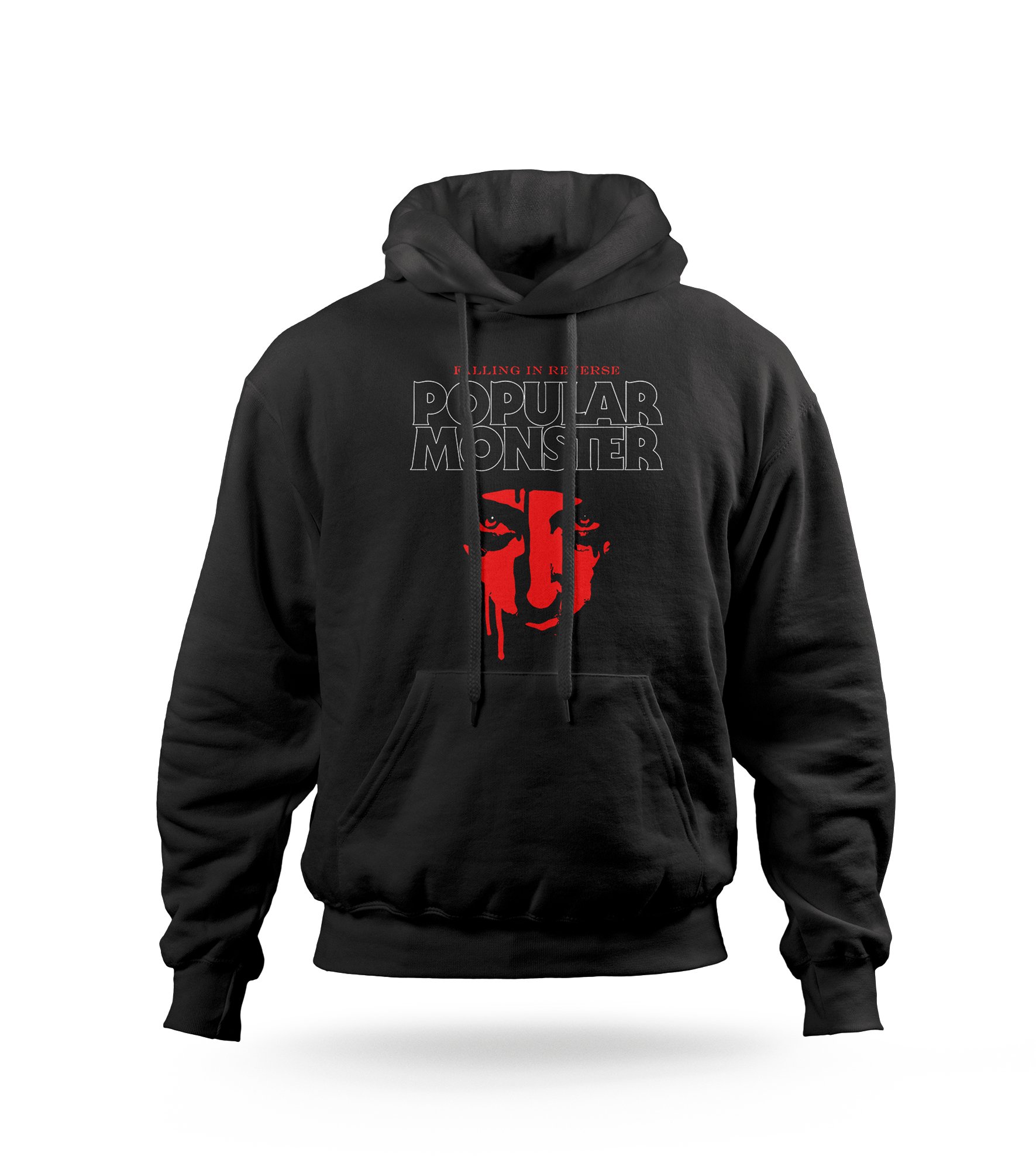 POLERA CON CAPUCHA FALLING IN REVERSE BANDA HEAVY METAL 01 - 1