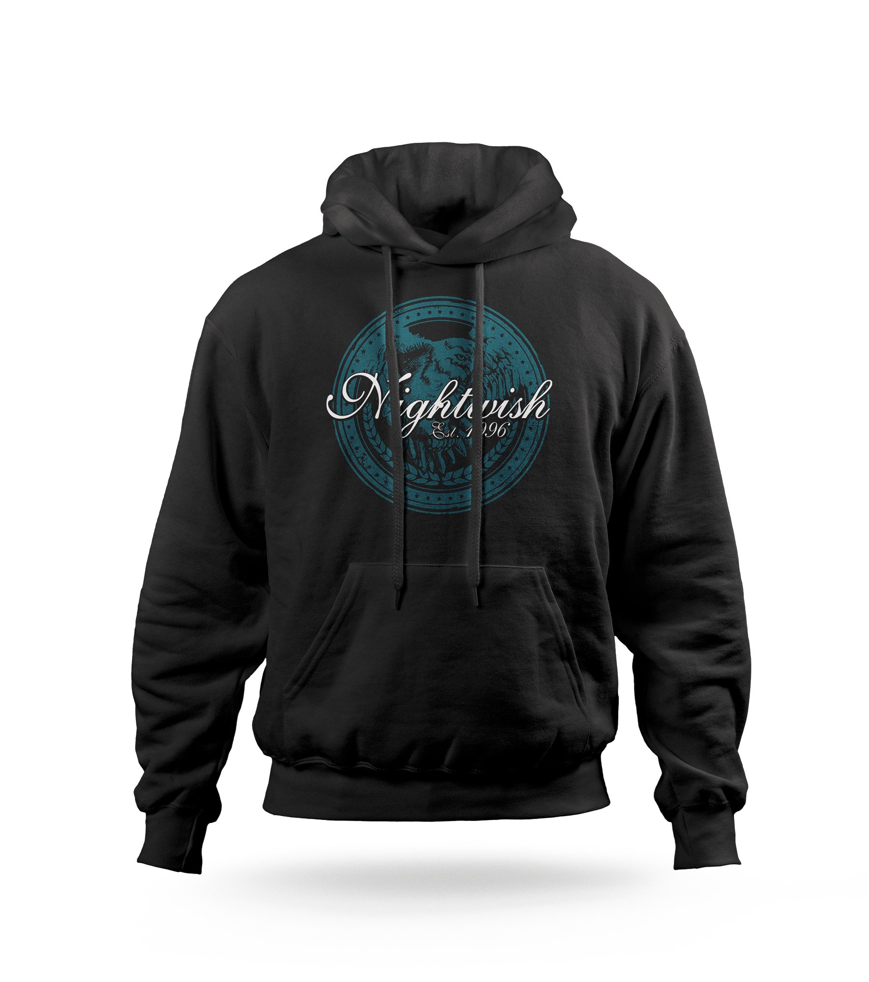POLERA CON CAPUCHA NIGHTWISH BANDA METAL 01 - 1