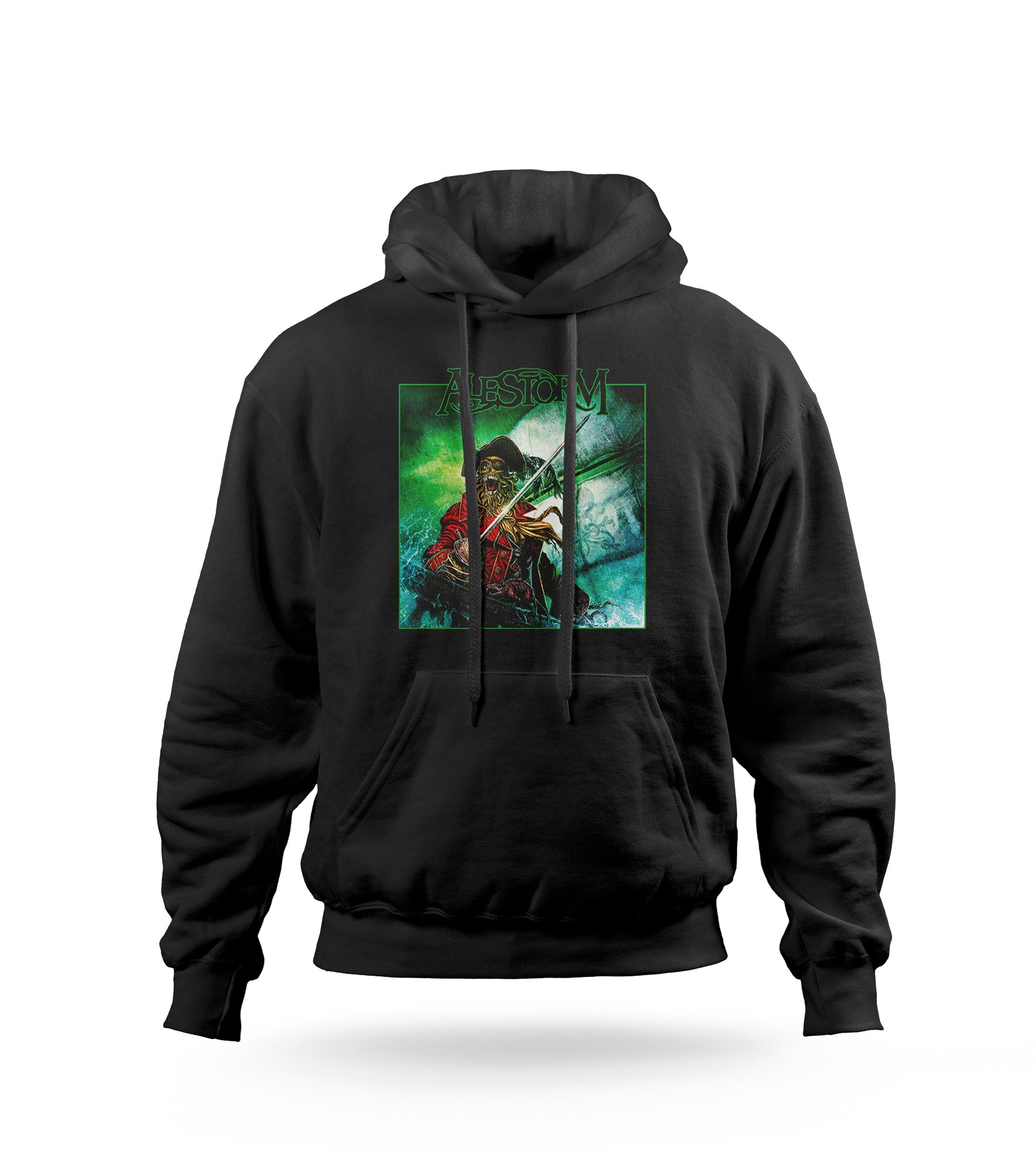 POLERA CON CAPUCHA ALESTORM BANDA FOLK METAL 01 - 1